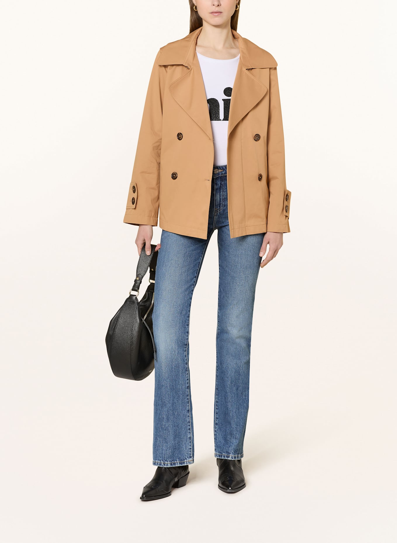MORE & MORE Cabanjacke: BEIGE