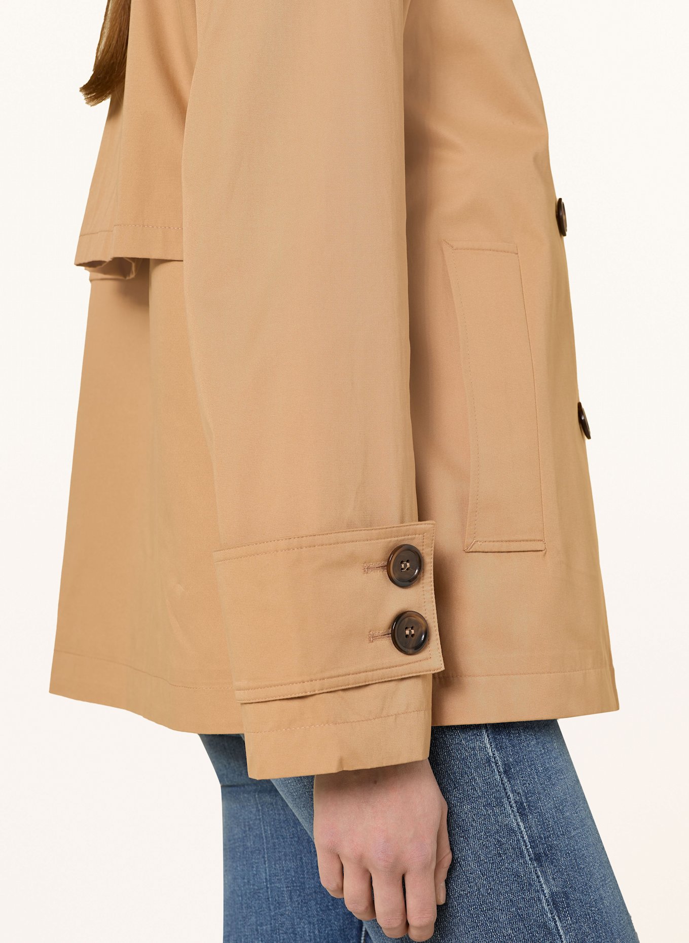 MORE & MORE Cabanjacke: BEIGE