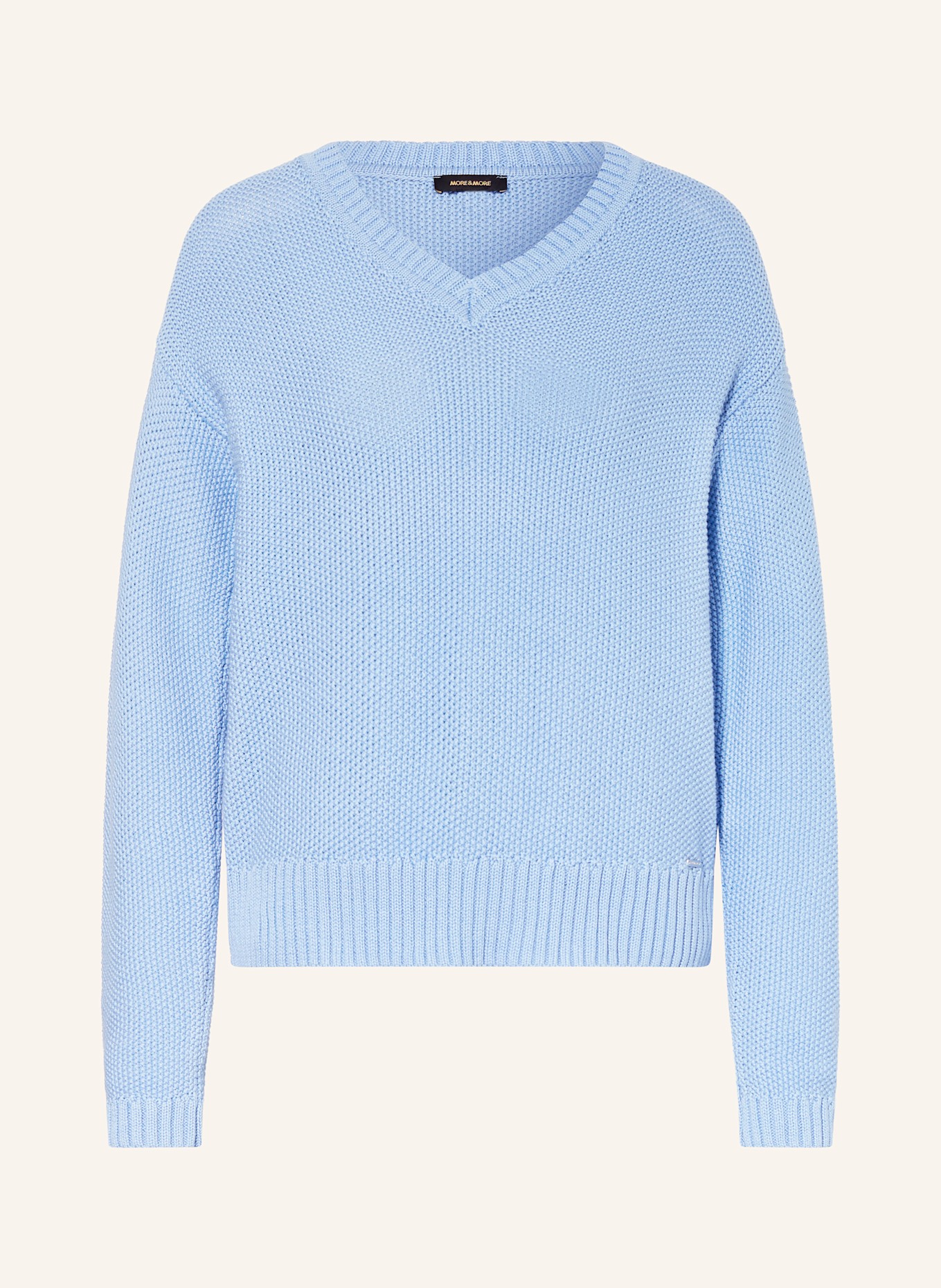 MORE & MORE Sweater: LIGHT BLUE