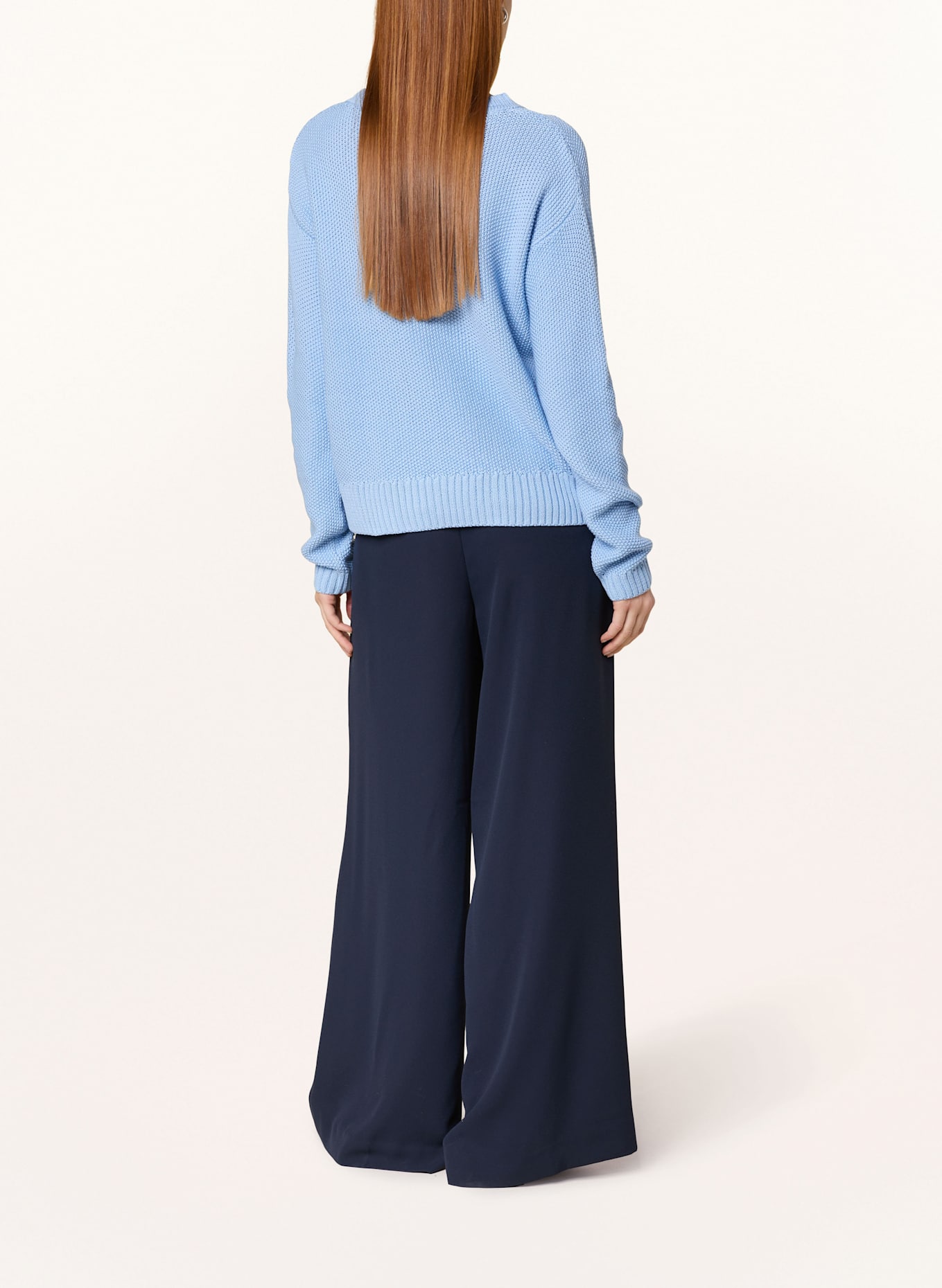 MORE & MORE Sweater: LIGHT BLUE