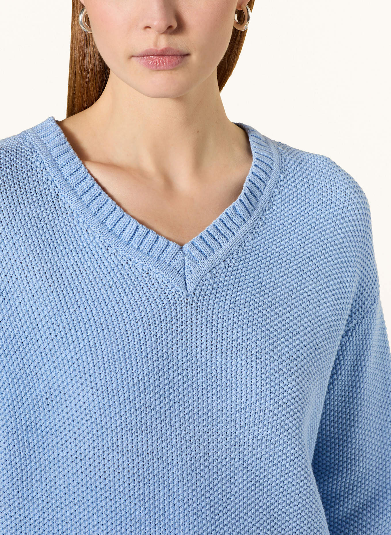 MORE & MORE Sweater: LIGHT BLUE