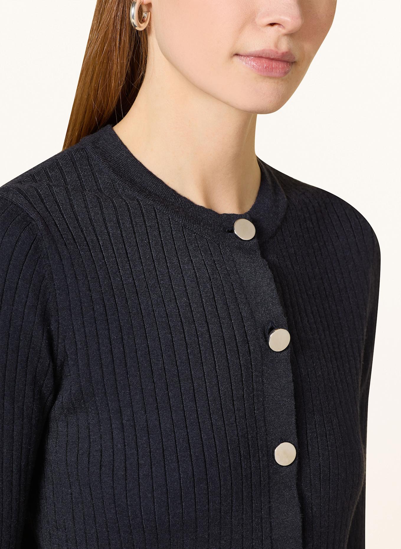 MORE & MORE Strickjacke: DUNKELBLAU