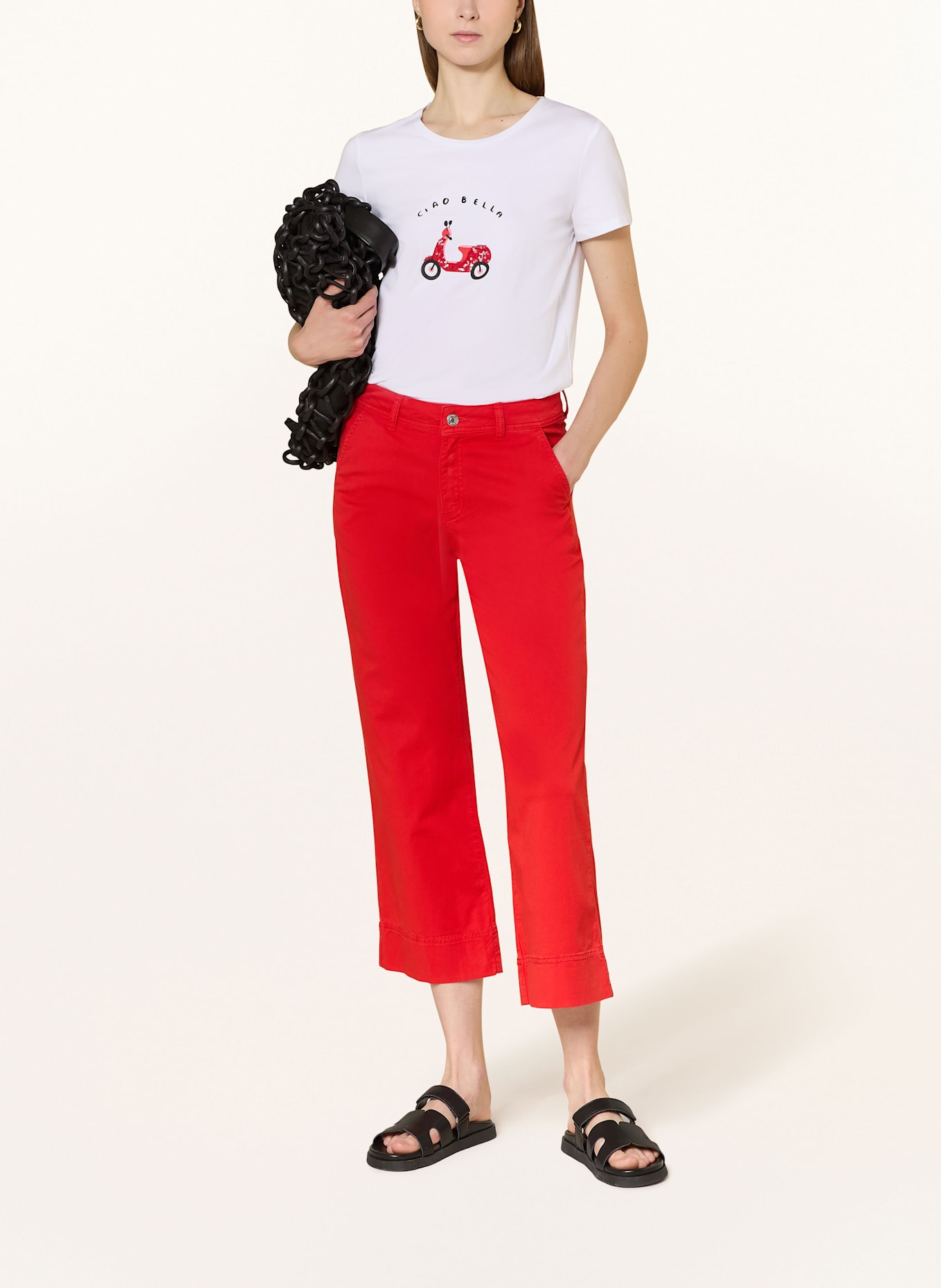 MORE & MORE Culotte: ROT