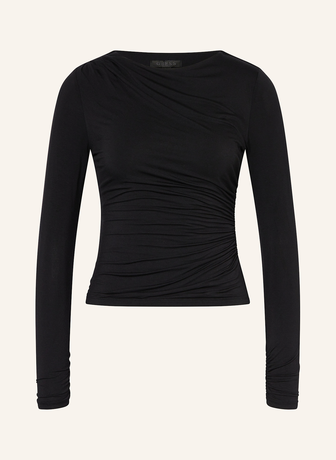GUESS Long sleeve shirt, Color: BLACK (Image 1)