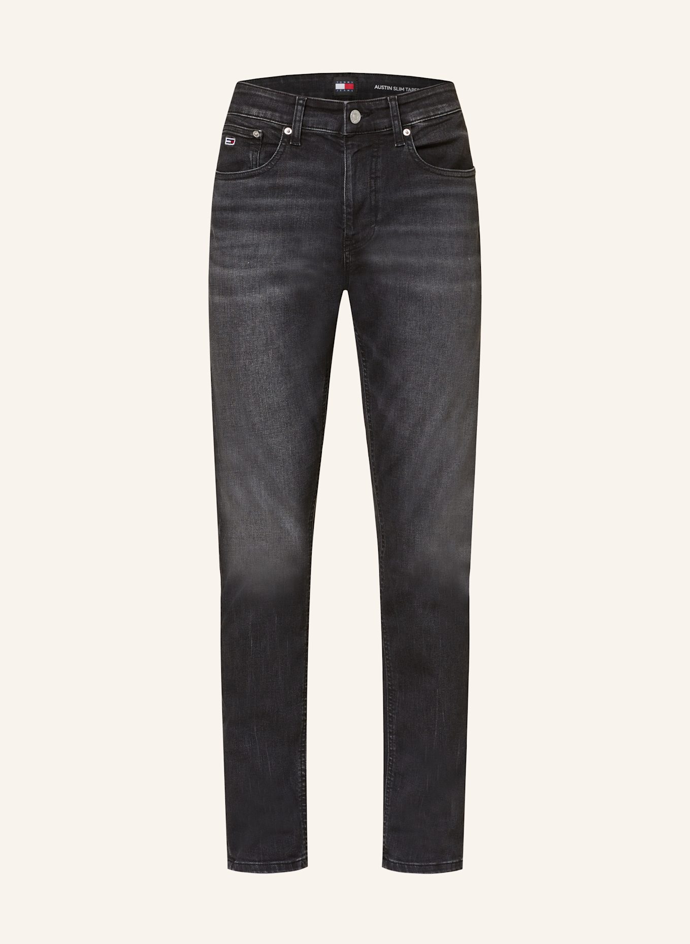 TOMMY JEANS Jeansy AUSTIN slim tapered fit: 1BZ Denim Black