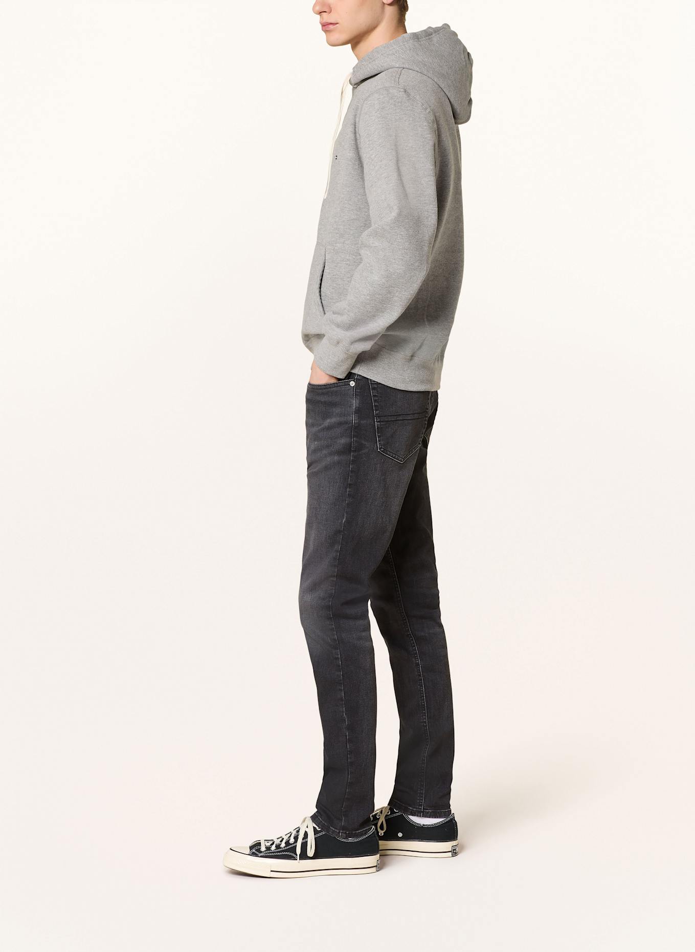 TOMMY JEANS Jeansy AUSTIN slim tapered fit: 1BZ Denim Black