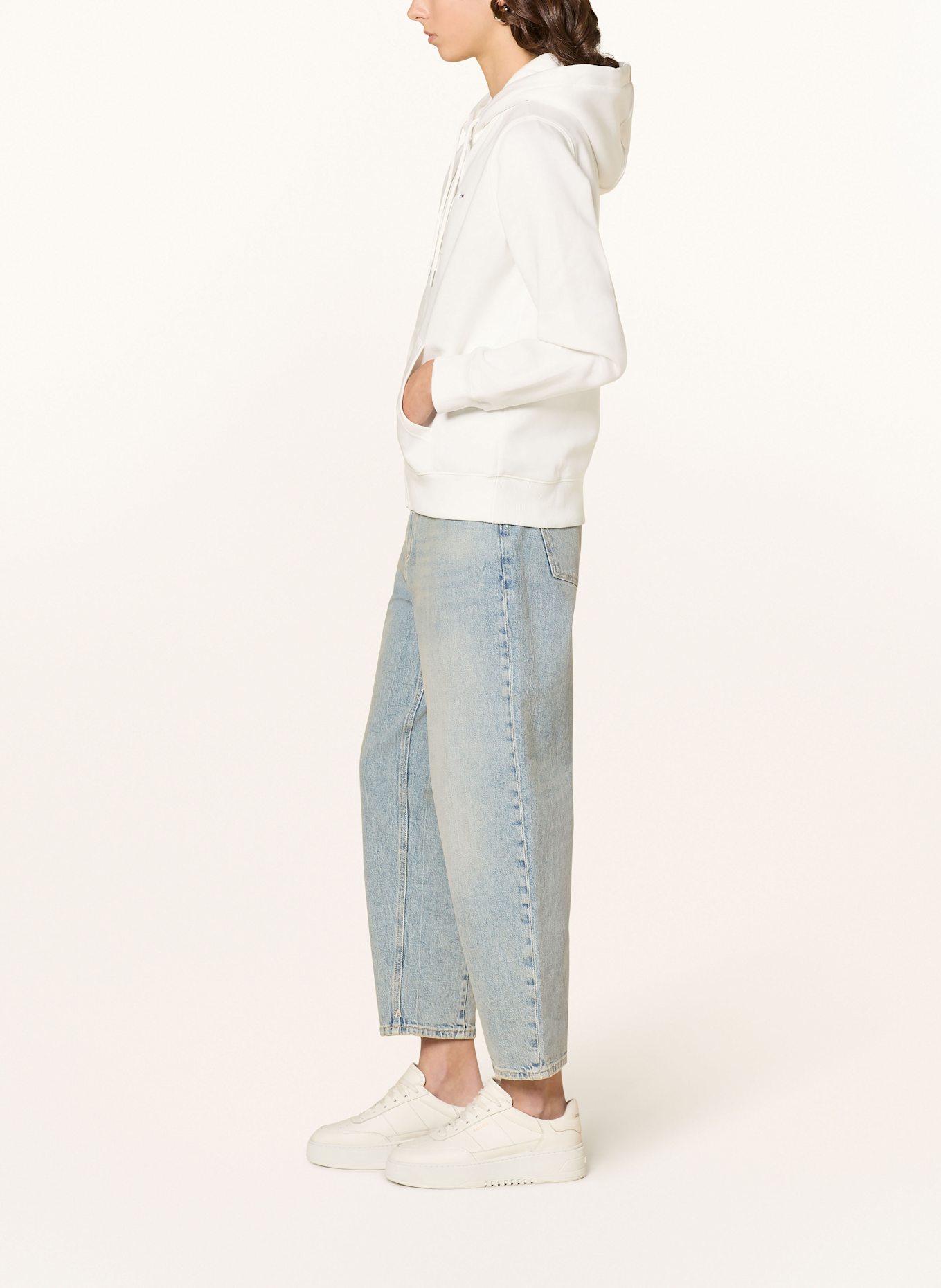 TOMMY JEANS Mikinová bunda: REŽNÁ