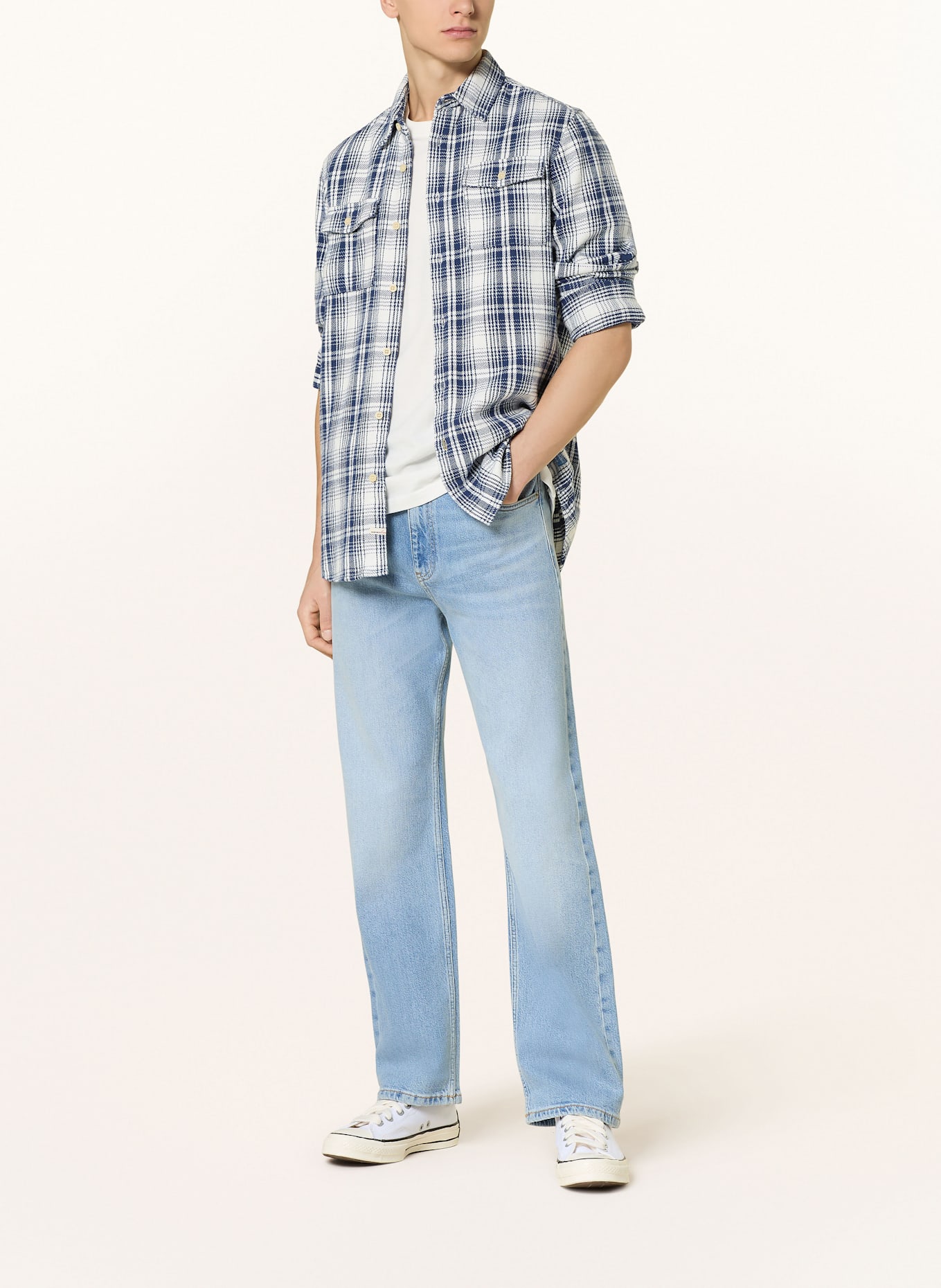 TOMMY JEANS Džíny OTIS Regular Straight Fit: 1AB Denim Light