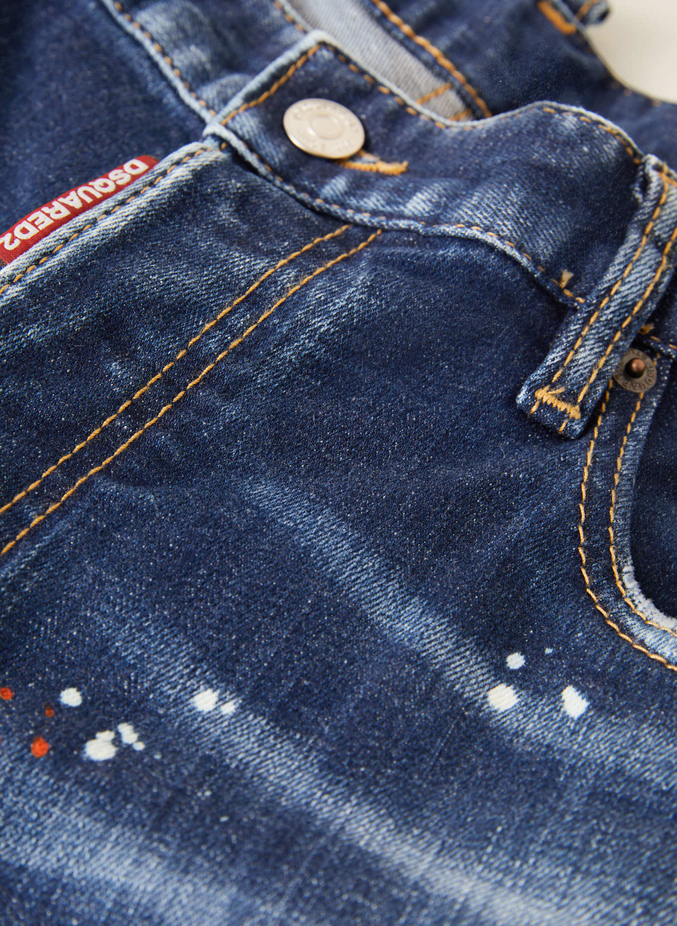 DSQUARED2 Jeans SKATER extra slim fit in 470 navy blue