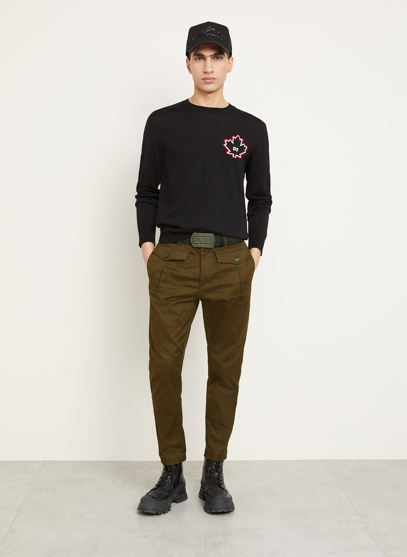 DSQUARED2 Chino Extra Slim Fit: KHAKI