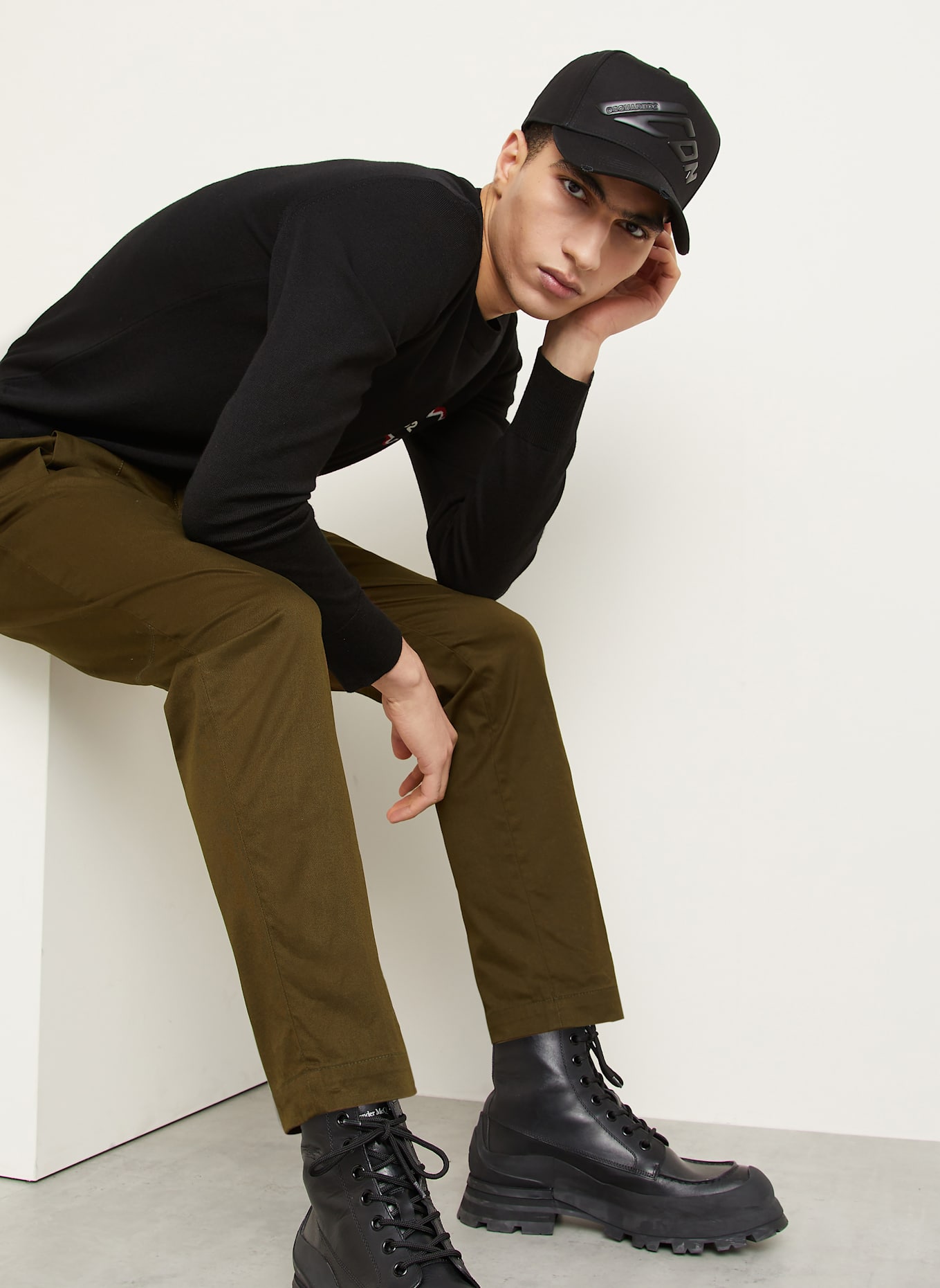 DSQUARED2 Chino Extra Slim Fit: KHAKI