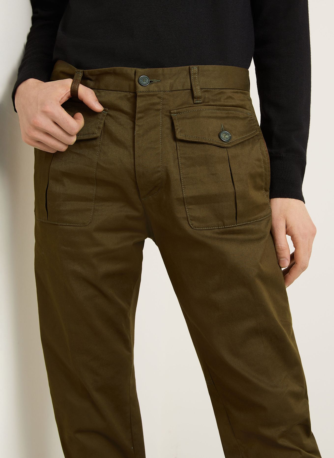 DSQUARED2 Chino Extra Slim Fit: KHAKI