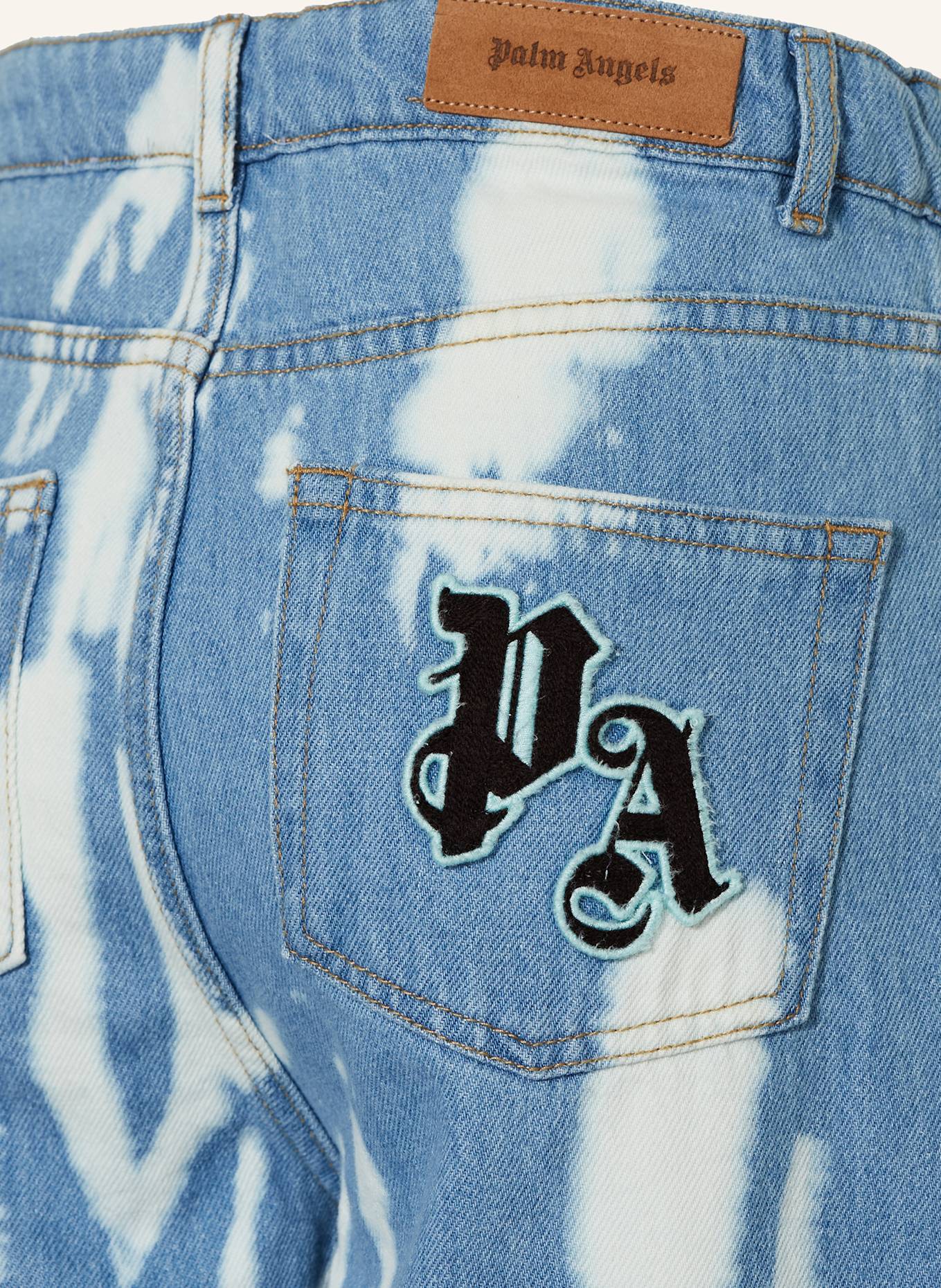 Palm Angels Jeansy: BLUE SKY BL Denim