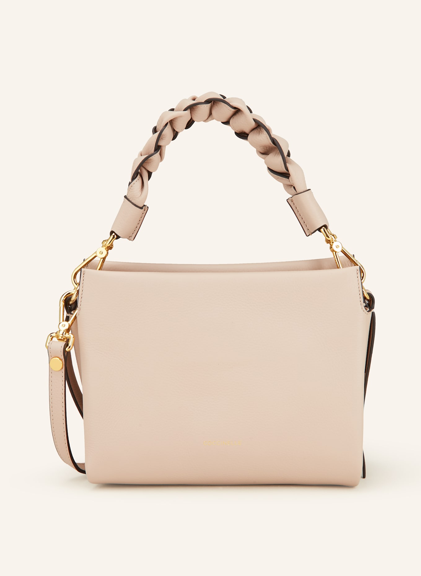 COCCINELLE Crossbody bag in nude