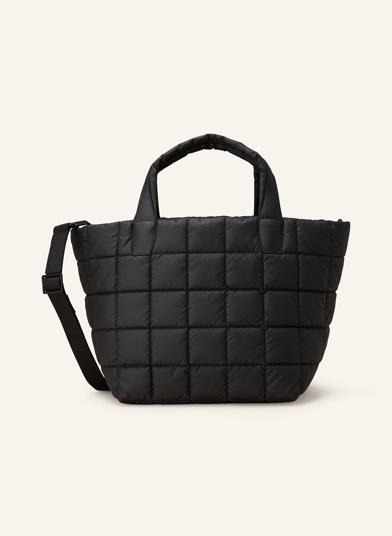 Vee Collective Shopper PORTER TOTE MEDIUM: SCHWARZ