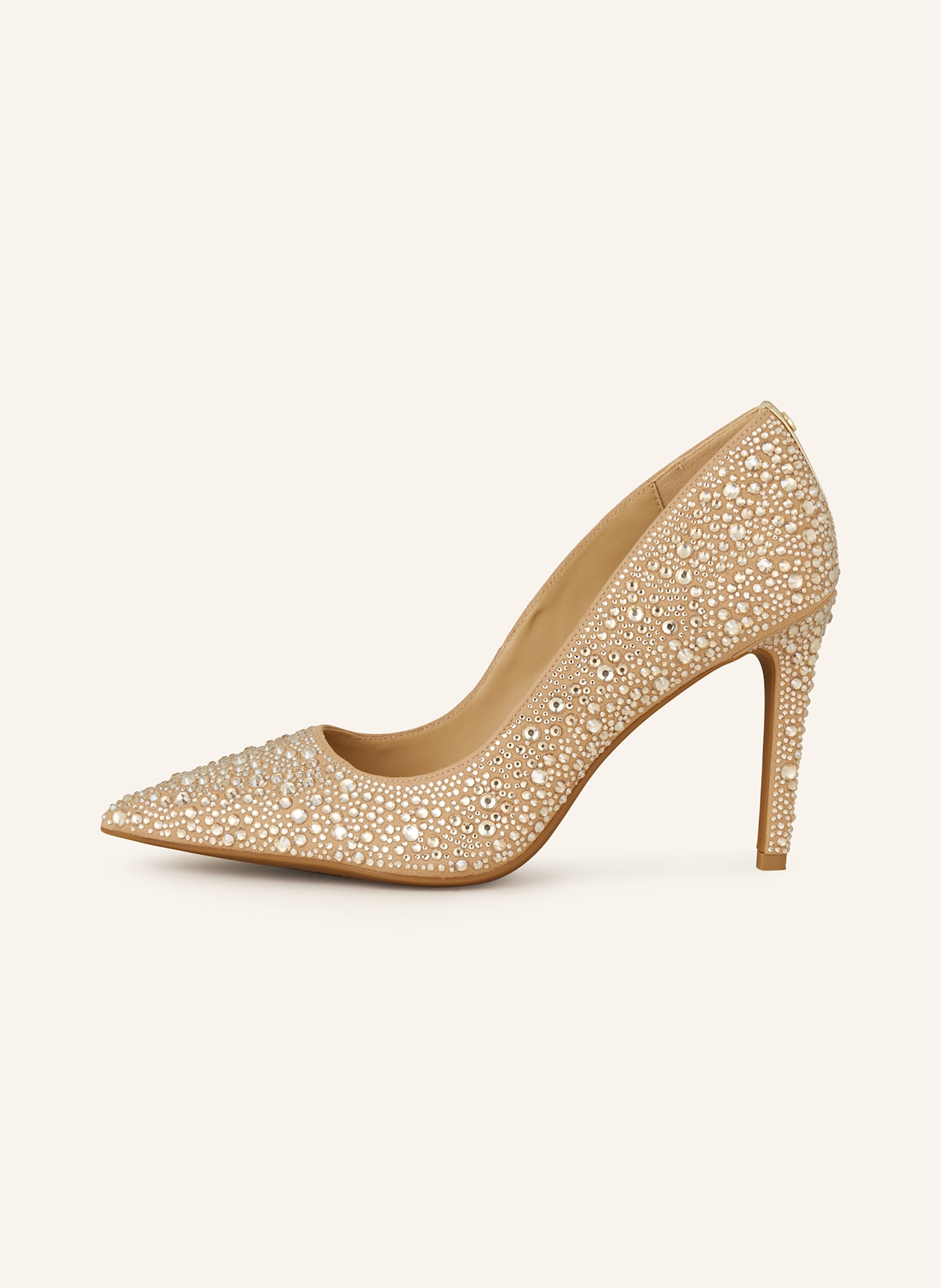 MICHAEL KORS Pumps ALINA FLEX mit Schmucksteinen: 740 PALE GOLD