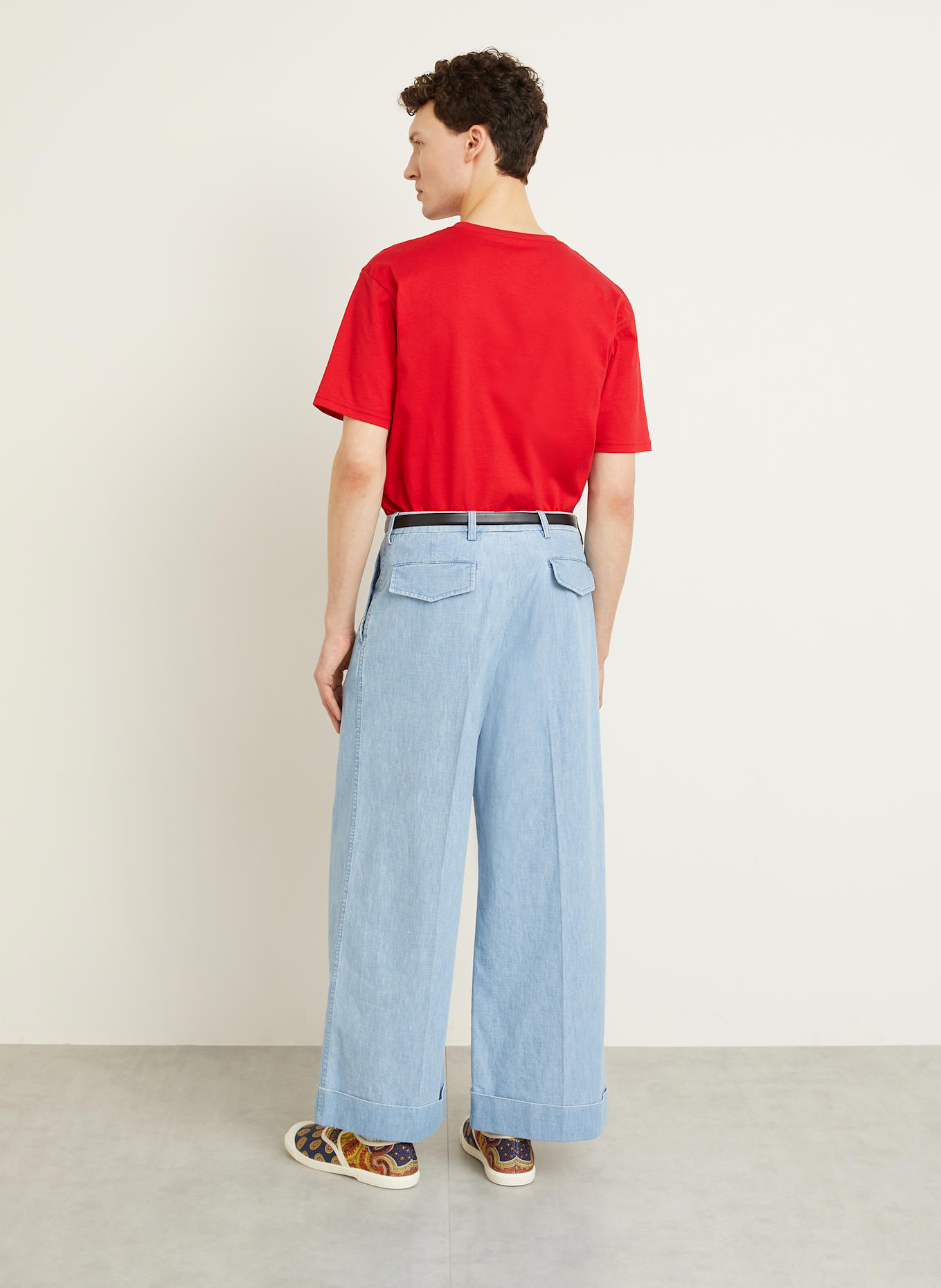 VALENTINO T-shirt: RED / WHITE