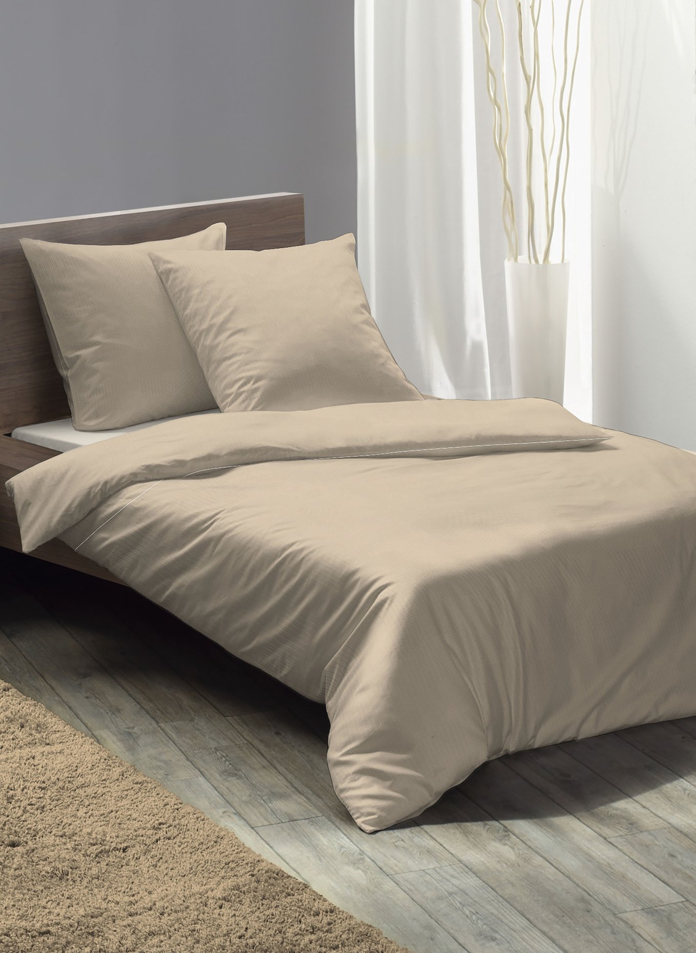 fleuresse Bettwäsche LECH: DUNKELGELB