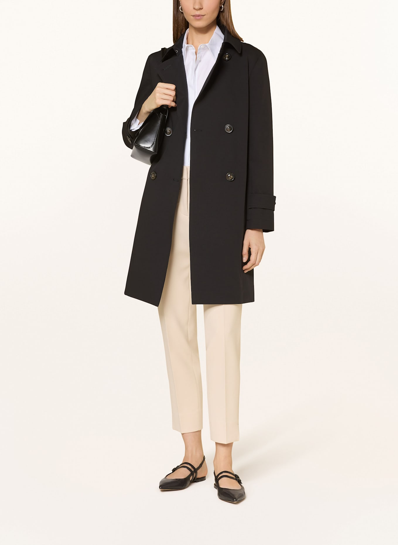 CINZIA ROCCA Trencz: CZARNY