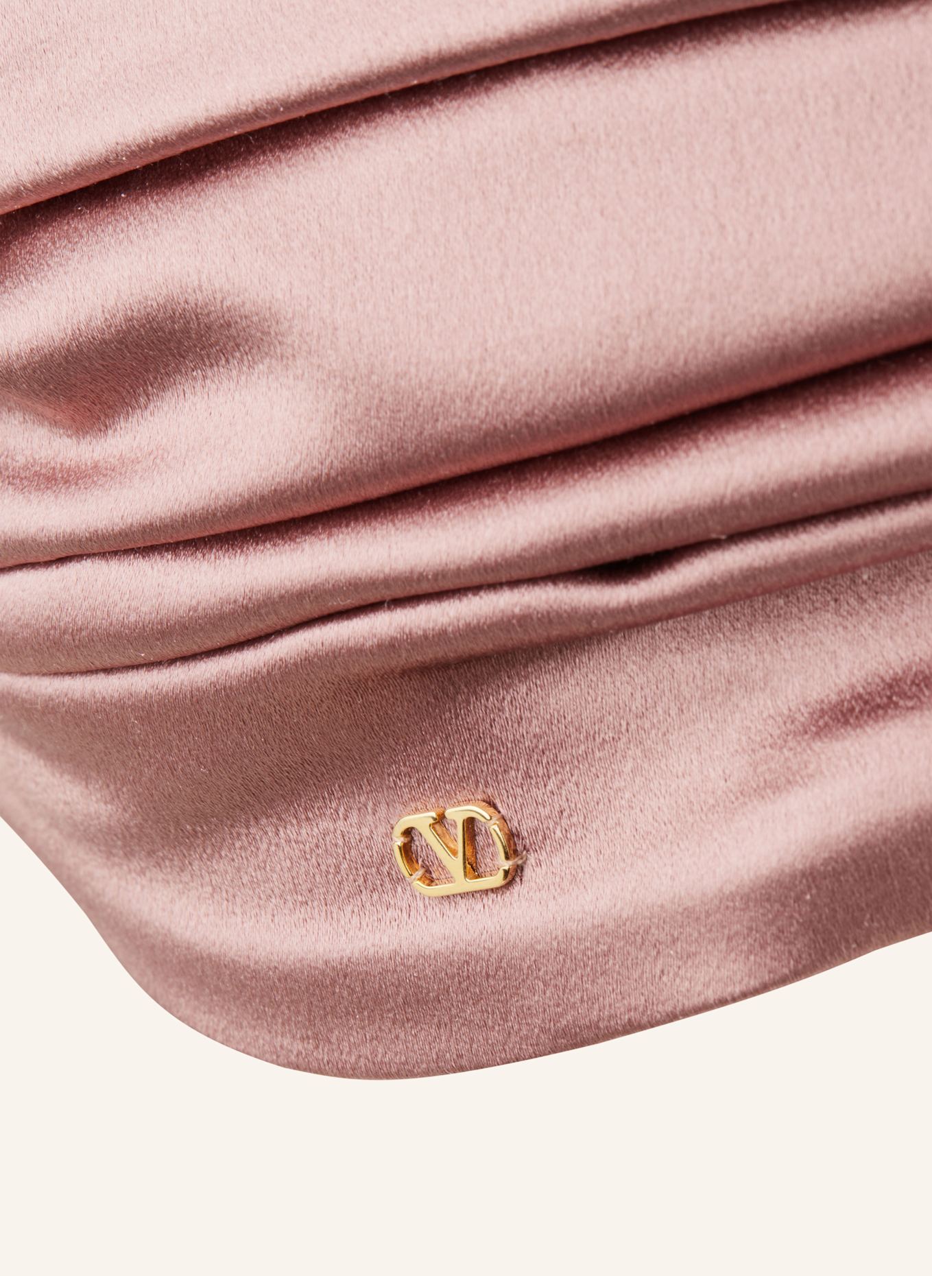 VALENTINO GARAVANI Turban VLOGO SIGNATURE aus Seide: ALTROSA