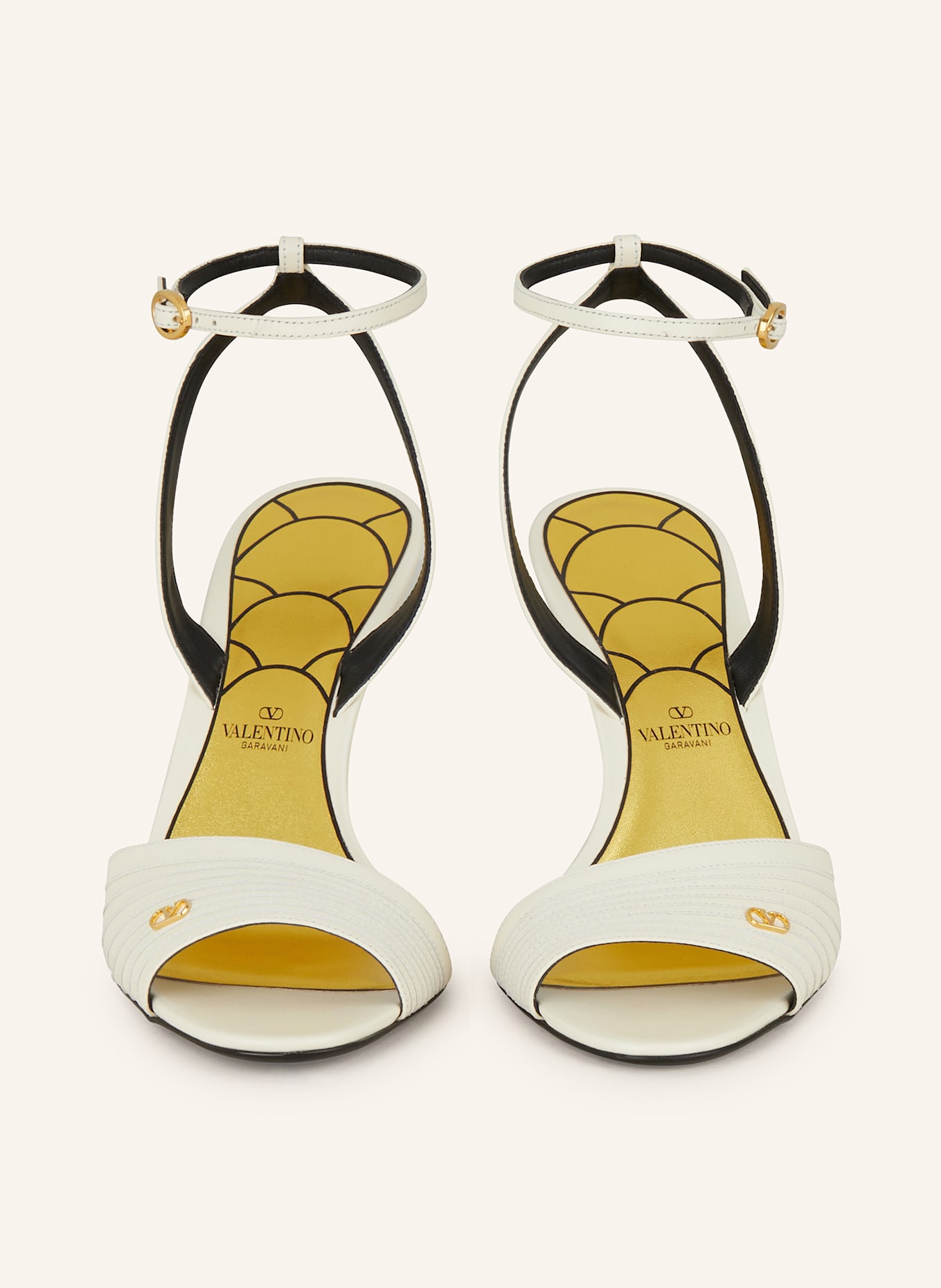 VALENTINO GARAVANI Sandaletten: ECRU
