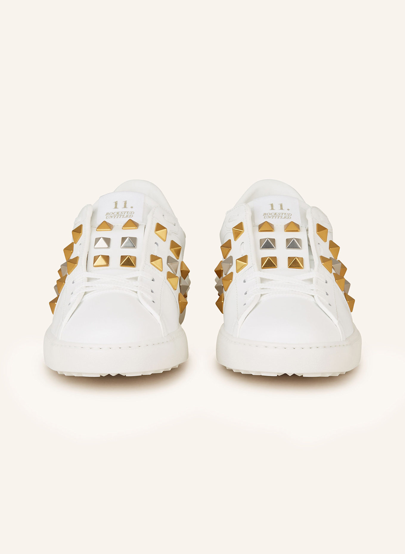 VALENTINO GARAVANI Sneaker ROCKSTUD mit Nieten: WEISS