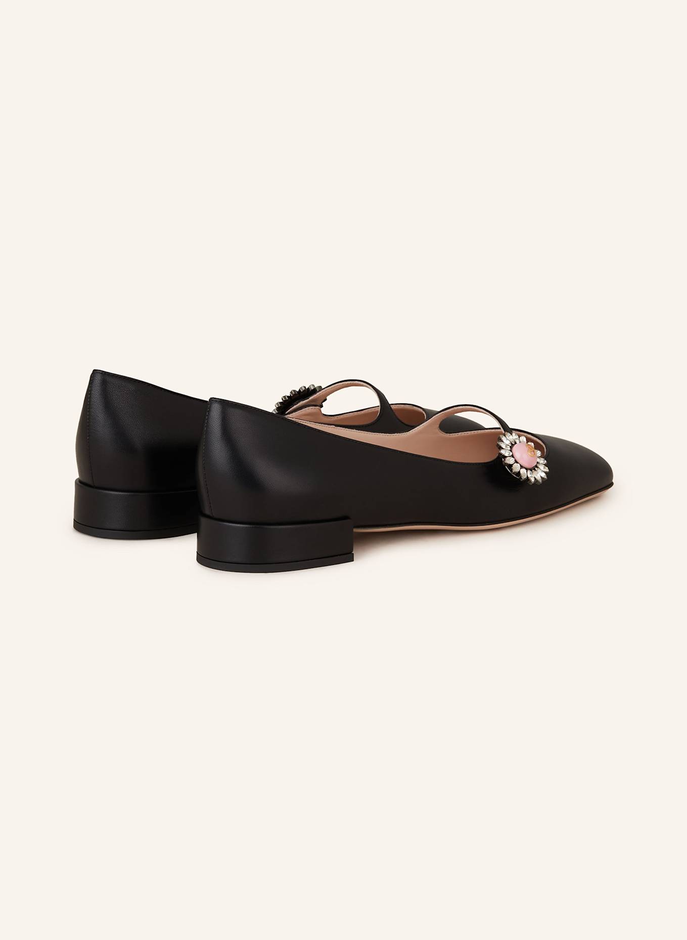 VALENTINO GARAVANI Mary Jane ballet flats PRESHOES: BLACK