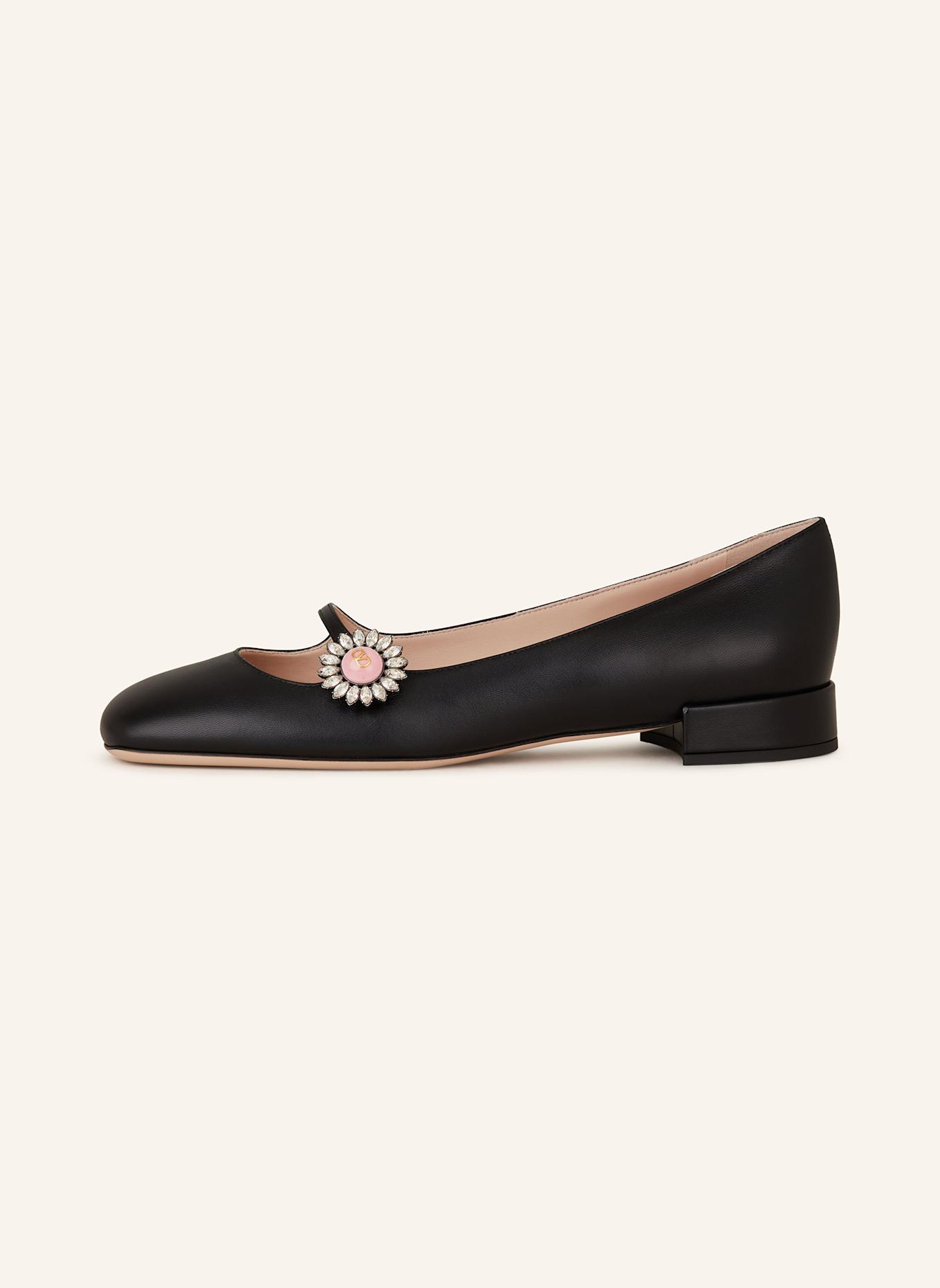 VALENTINO GARAVANI Mary Jane ballet flats PRESHOES: BLACK