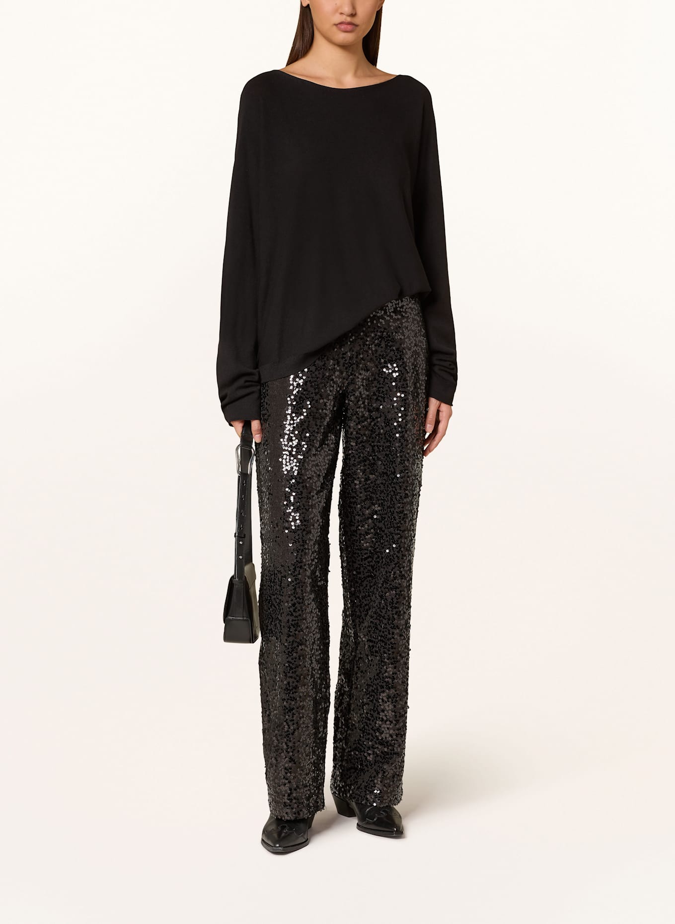 Rich & Royal Pullover: SCHWARZ