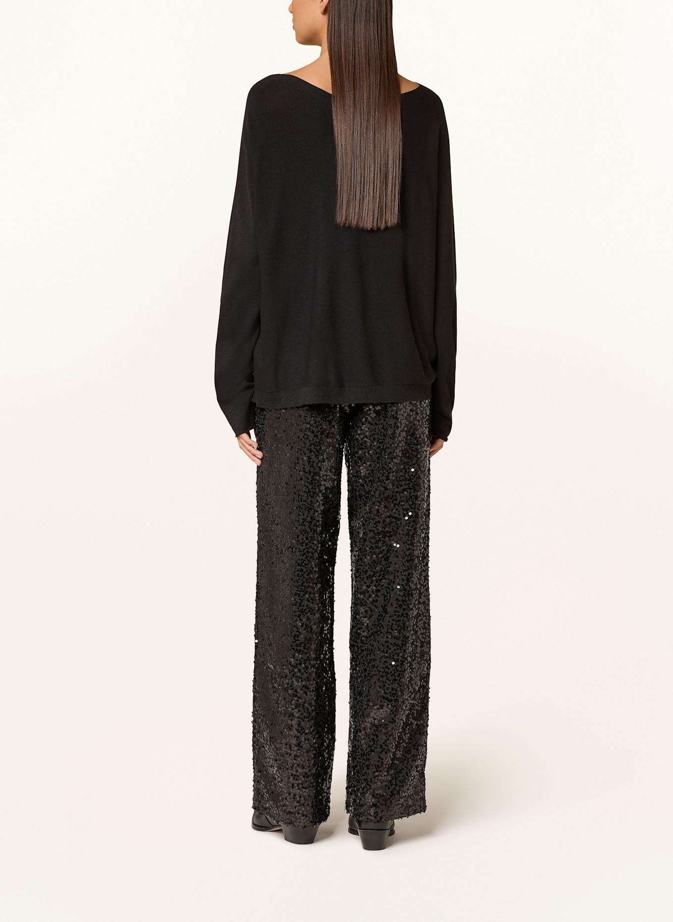 Rich & Royal Pullover: SCHWARZ