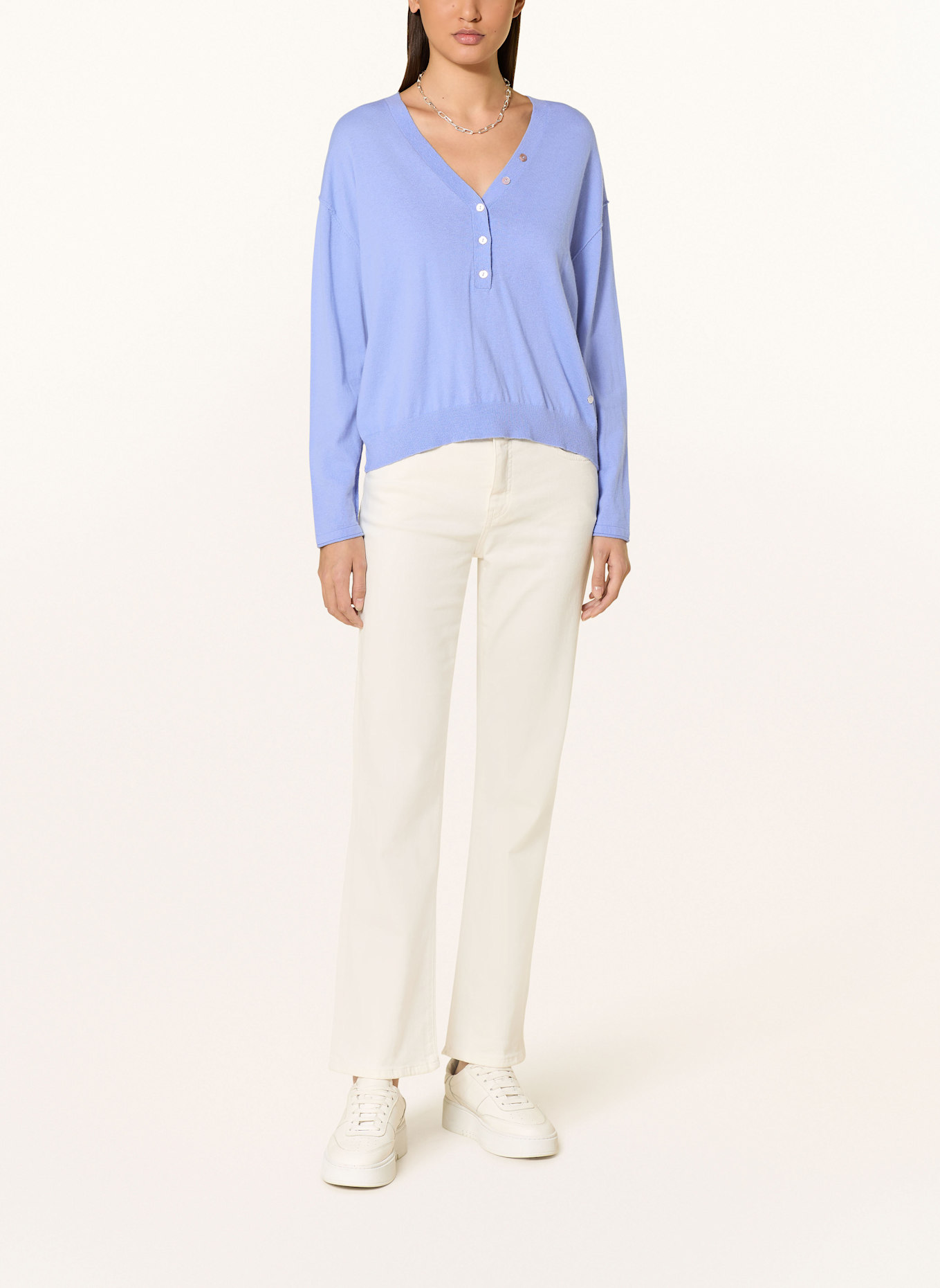 MOS MOSH Pullover MMCHANI: HELLBLAU