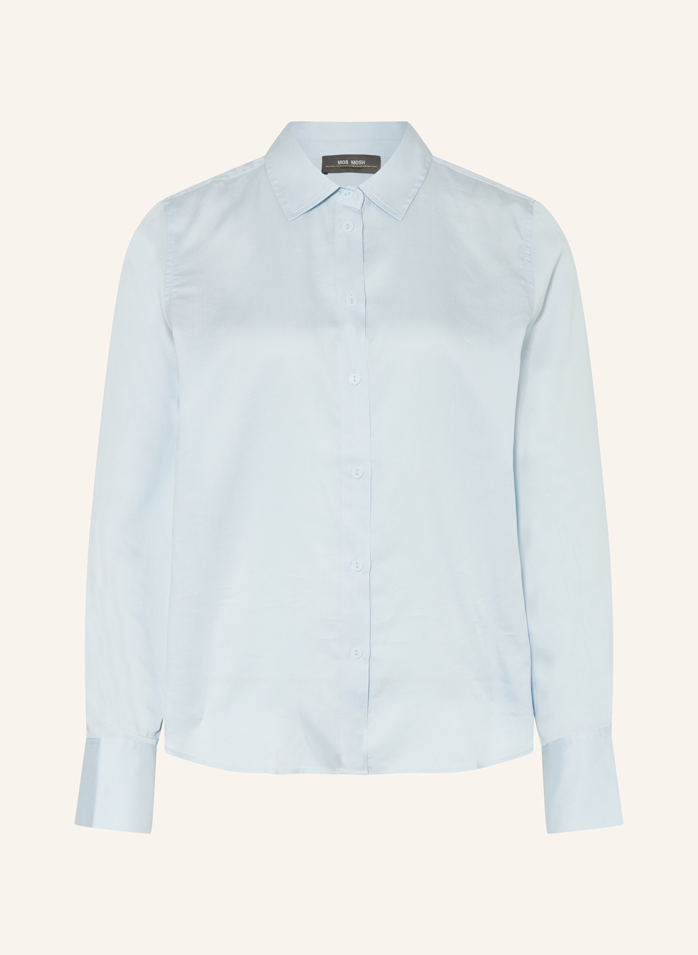 MOS MOSH Hemdbluse MMKETHER: HELLBLAU