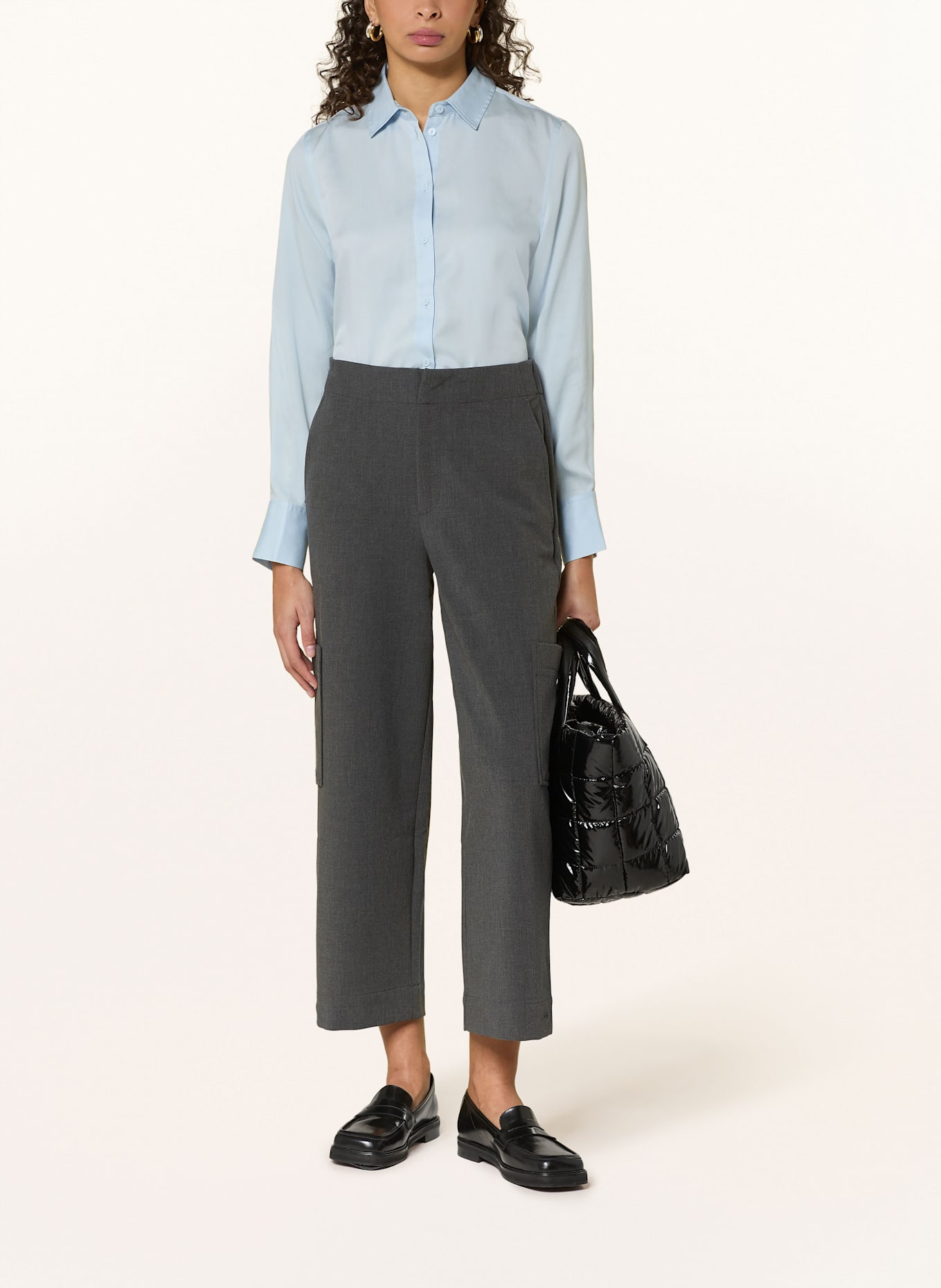 MOS MOSH Hemdbluse MMKETHER: HELLBLAU