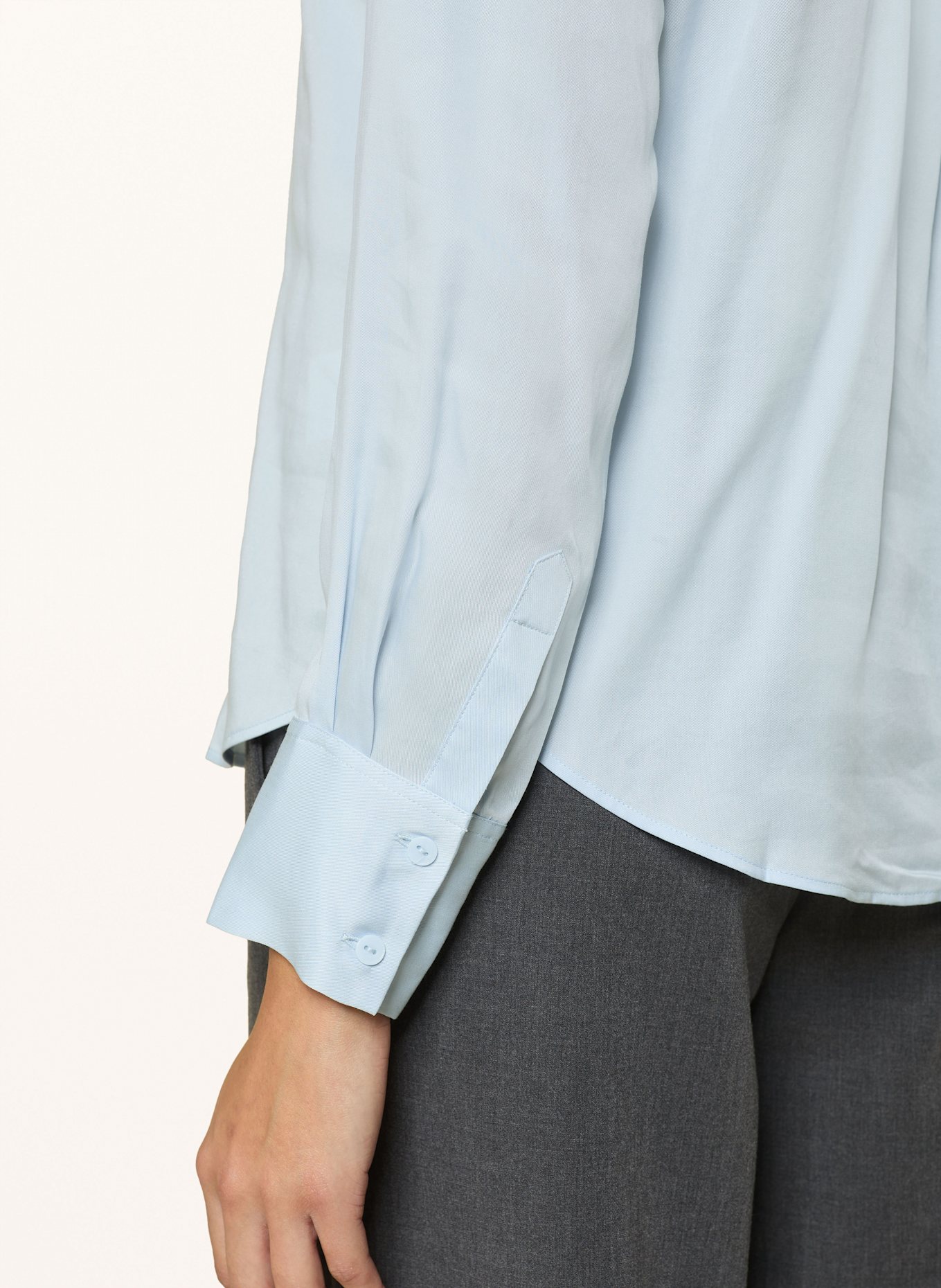 MOS MOSH Hemdbluse MMKETHER: HELLBLAU