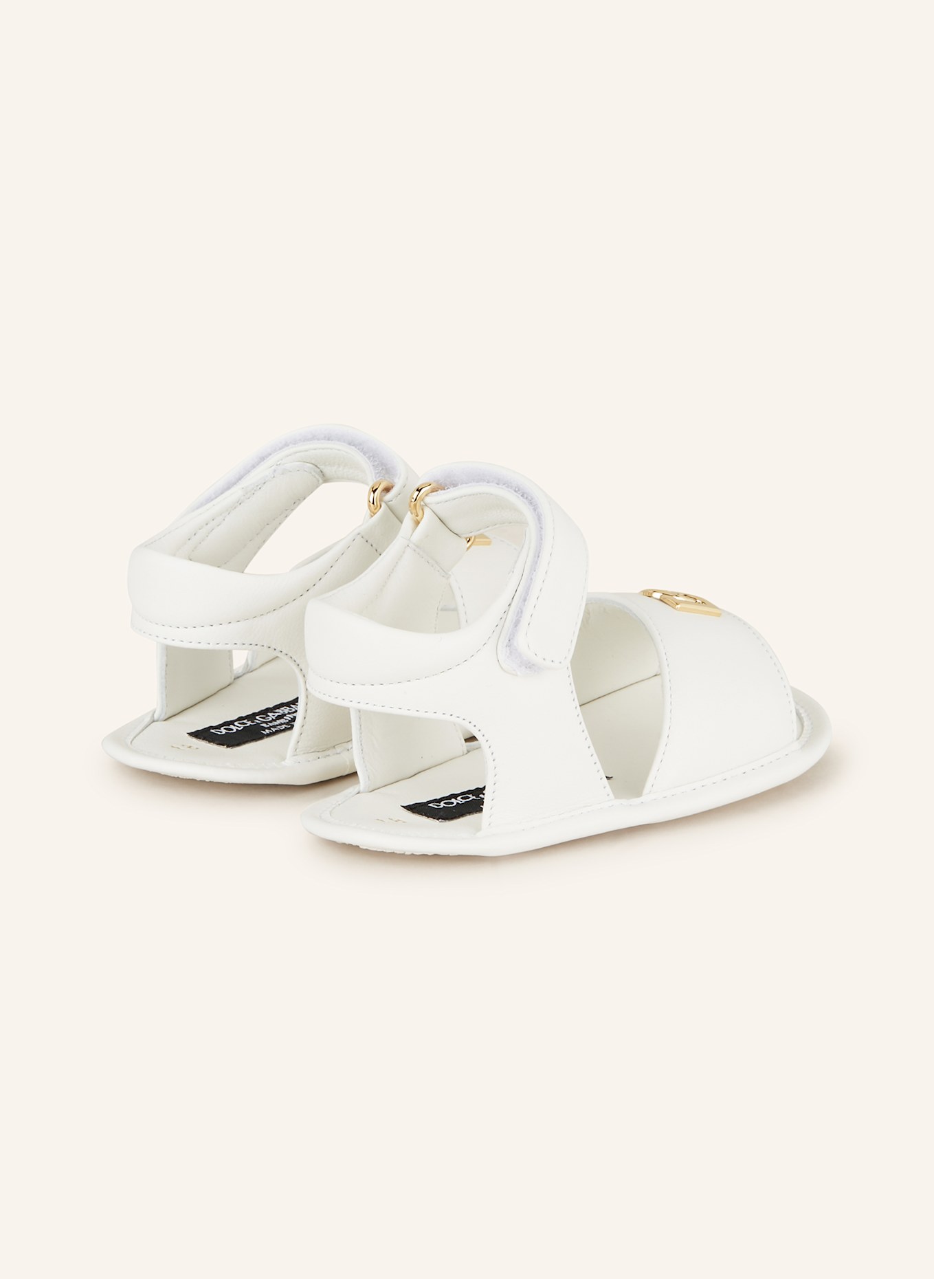DOLCE & GABBANA Sandalen: WEISS