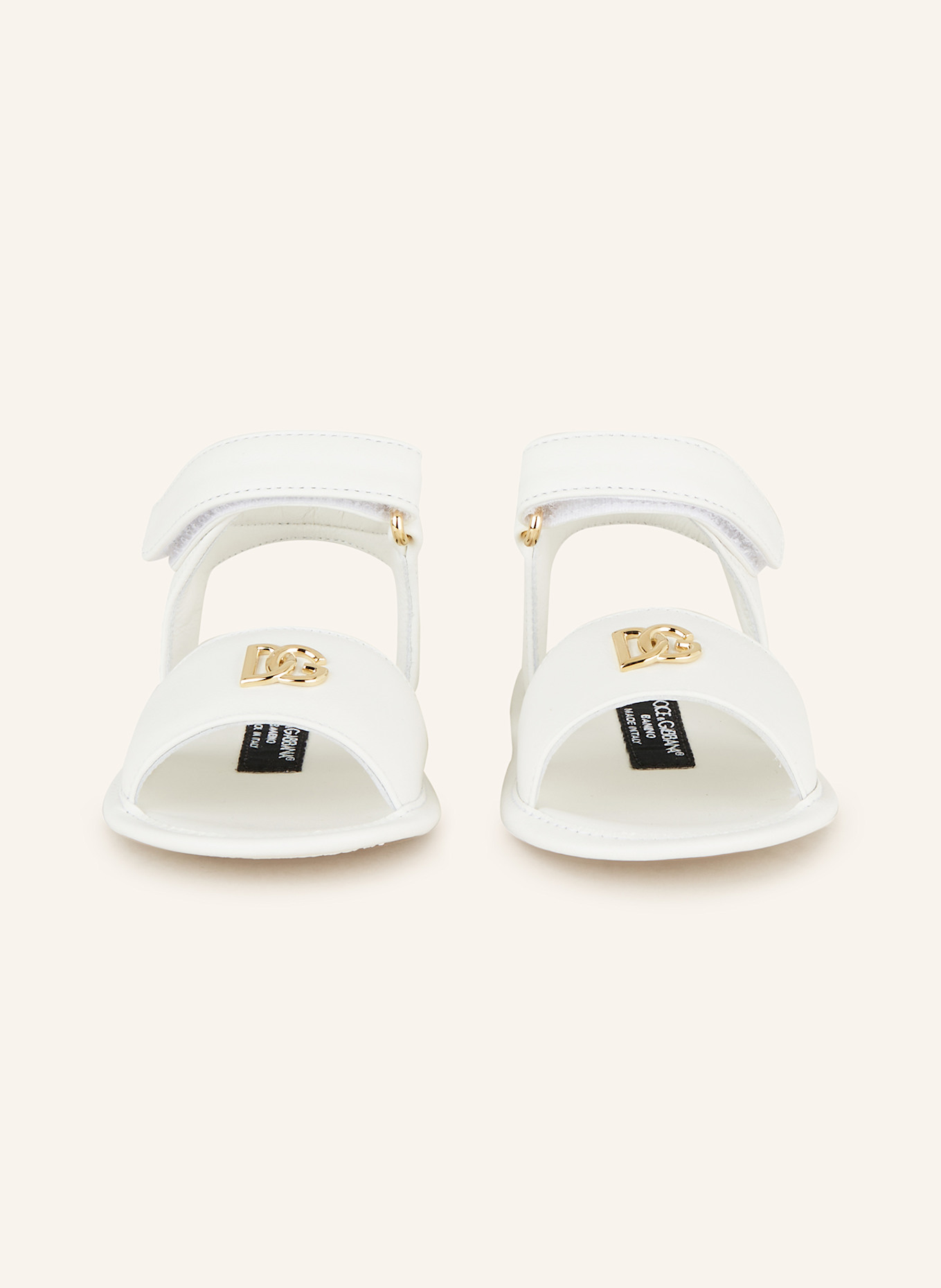 DOLCE & GABBANA Sandalen: WEISS