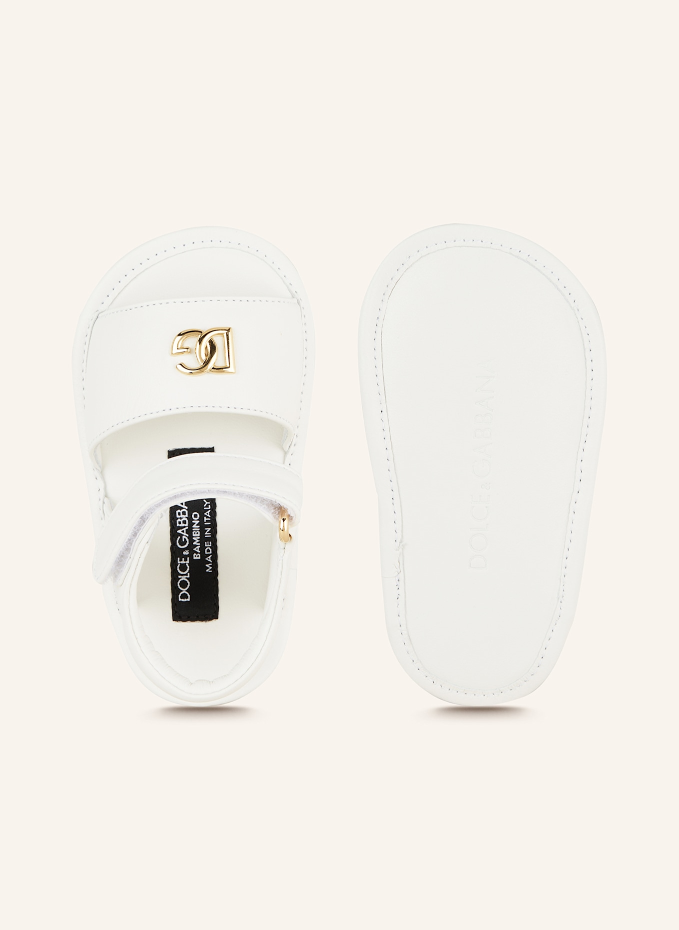 DOLCE & GABBANA Sandalen: WEISS