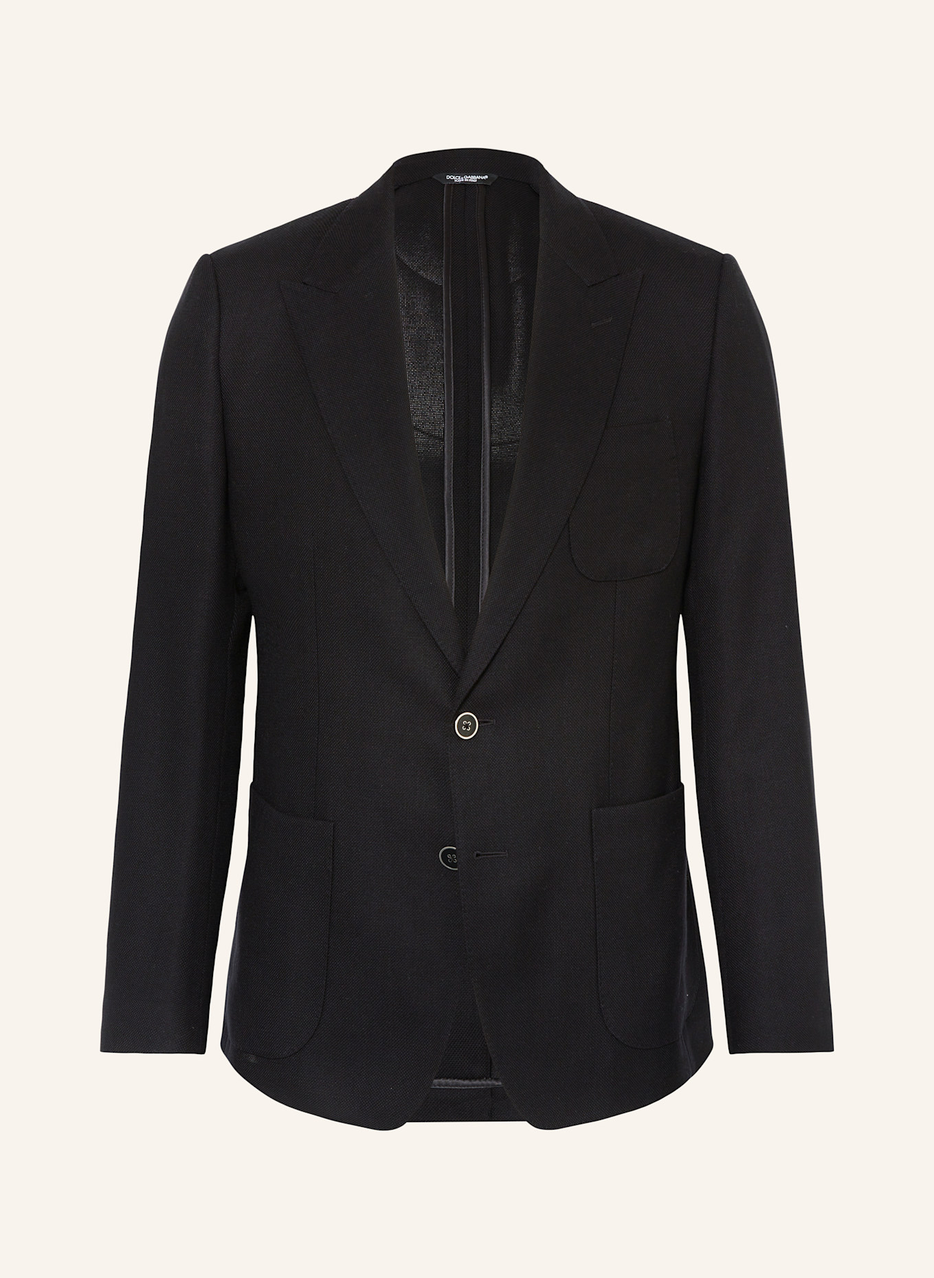 DOLCE & GABBANA Sakko Extra Slim Fit: SCHWARZ