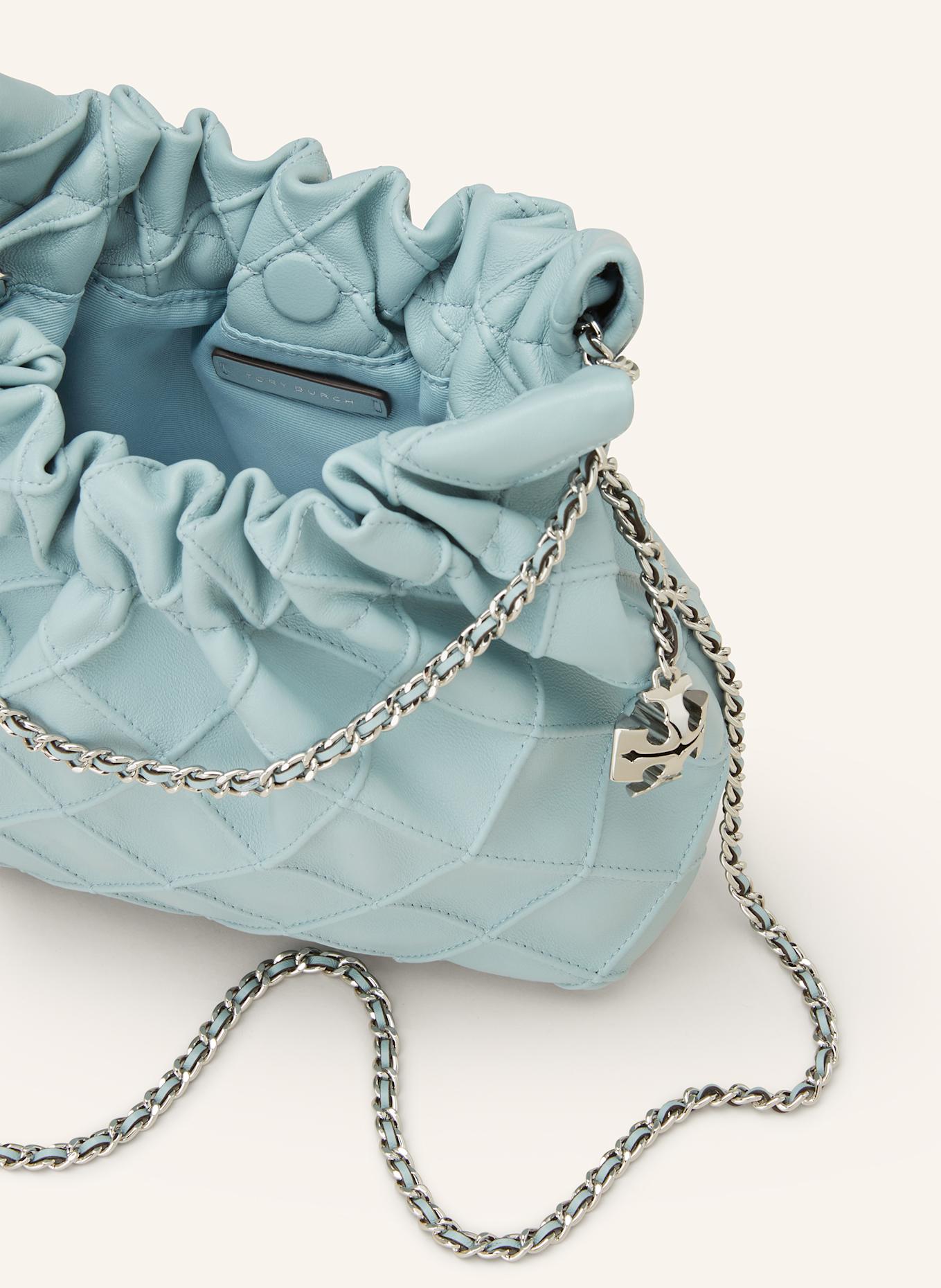 TORY BURCH Beuteltasche FLEMING, Farbe: HELLBLAU (Bild 3)