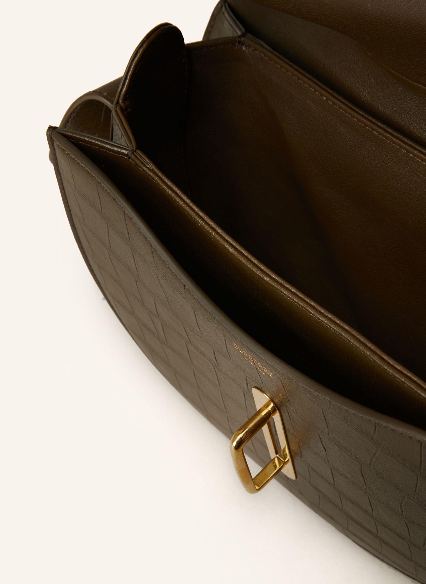 BURBERRY Umhängetasche ROCKING HORSE MEDIUM: OLIV