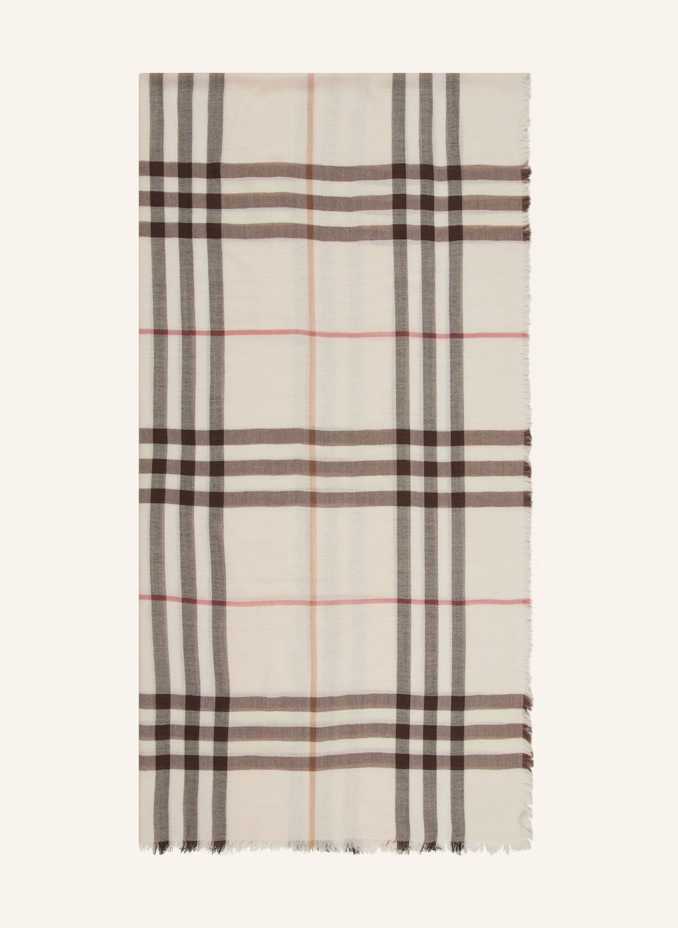 BURBERRY Schal, Farbe: HELLBRAUN/ BRAUN/ DUNKELBRAUN (Bild 1)