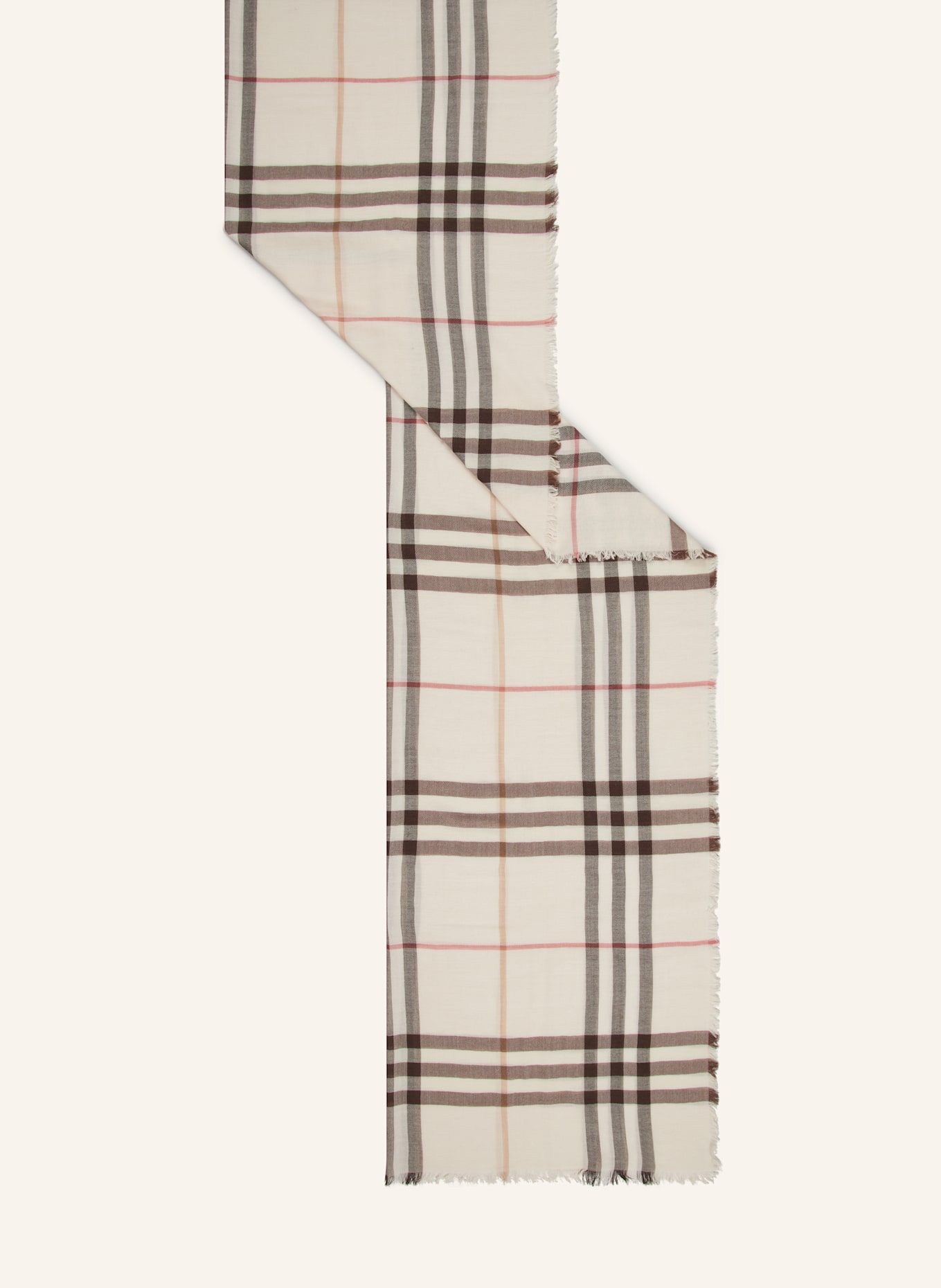 BURBERRY Schal, Farbe: HELLBRAUN/ BRAUN/ DUNKELBRAUN (Bild 2)