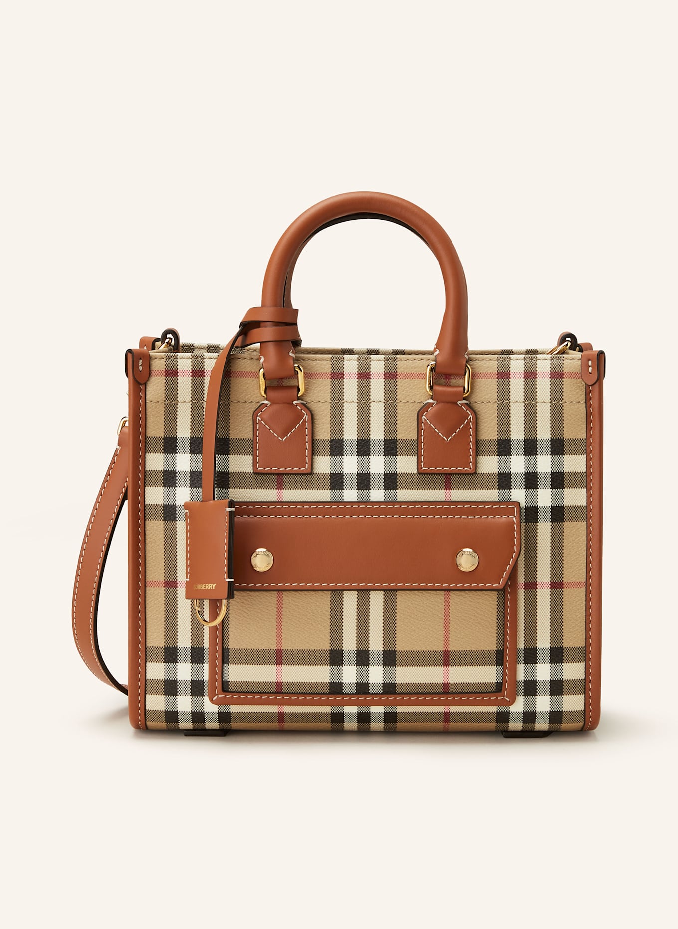 Black leather burberry handbag best sale