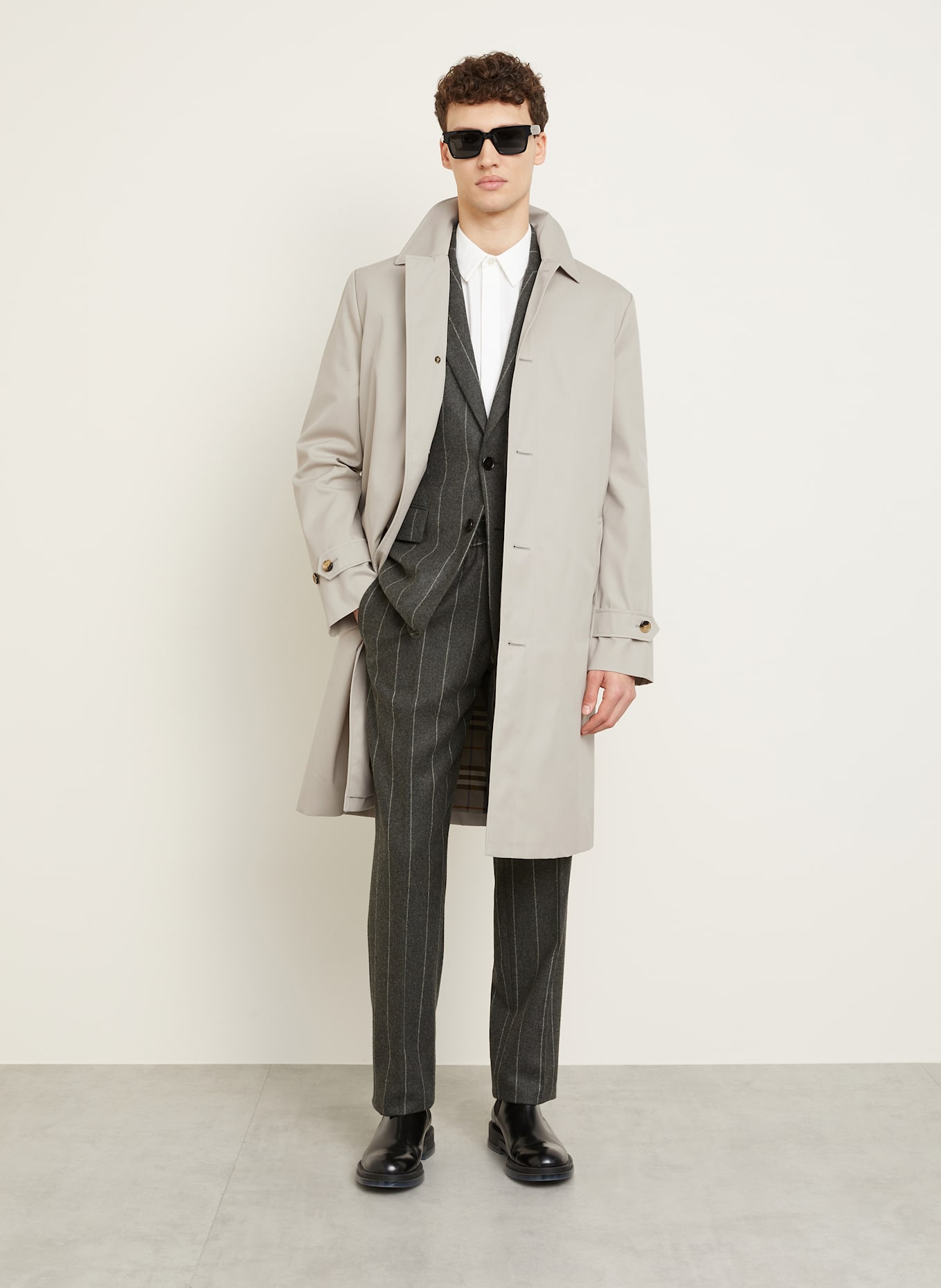 BURBERRY Coat in light brown