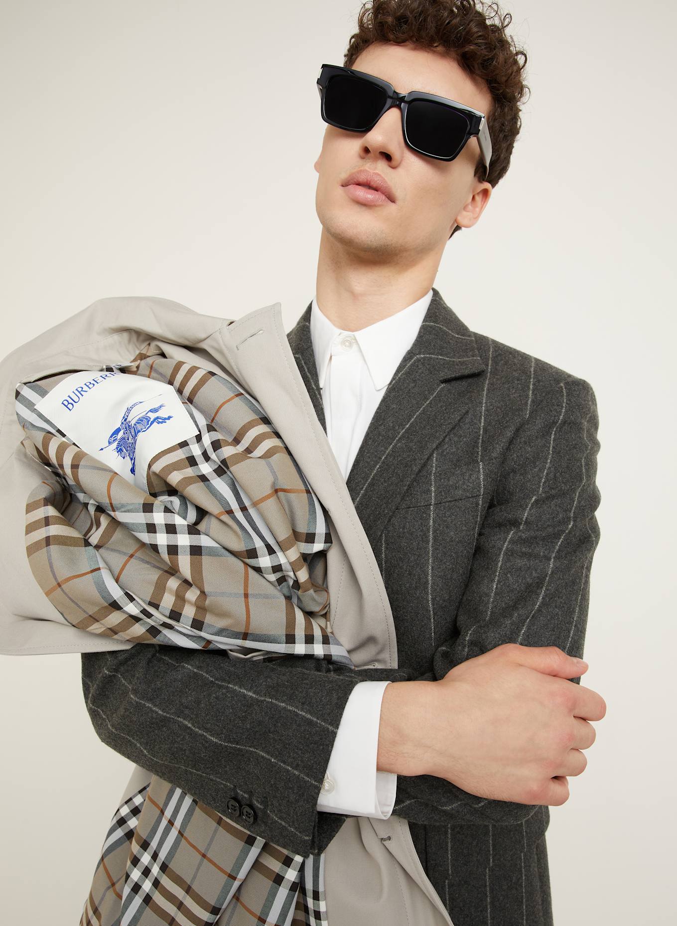 BURBERRY Coat in light brown