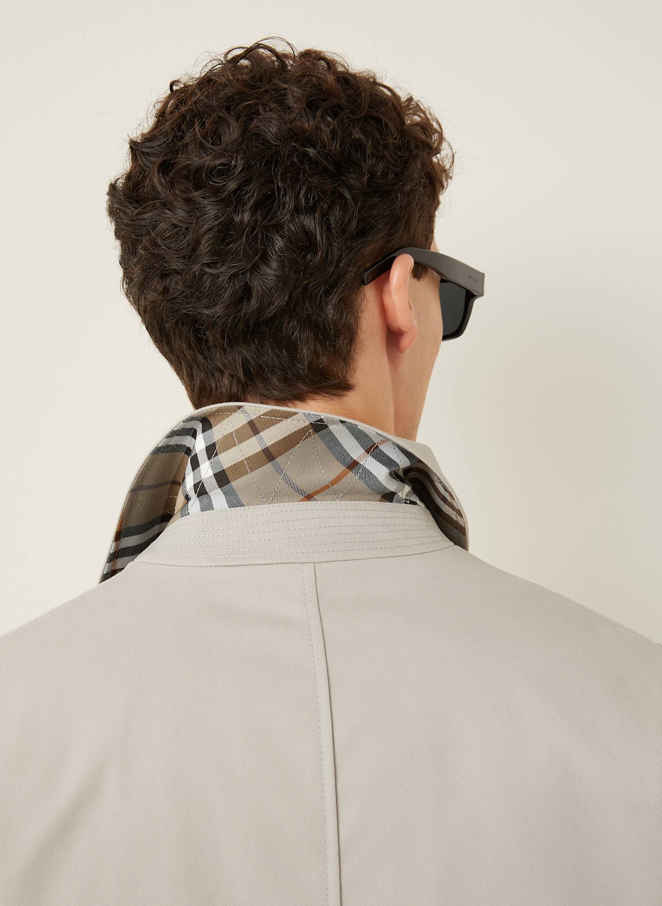 BURBERRY Mantel: HELLBRAUN