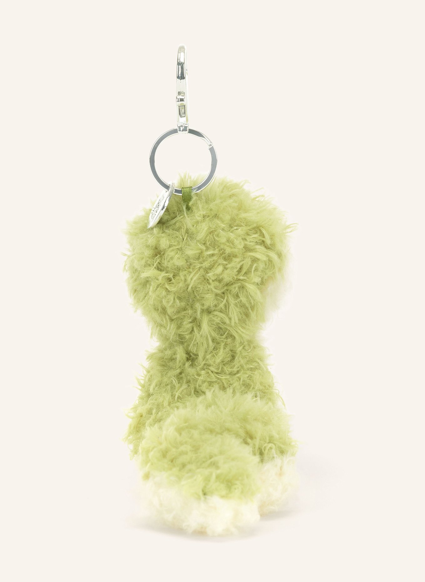 Jellycat Schlüssel- und Taschenanhänger LITTLE SNAKE: HELLGRÜN / ECRU