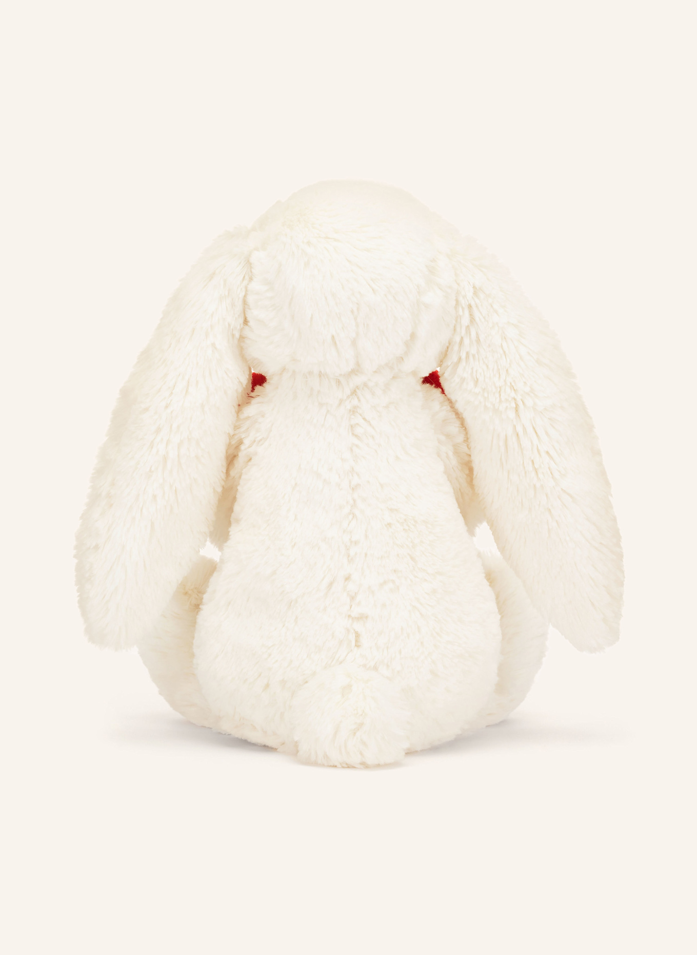 Jellycat Maskotka pluszowa zając BASHFUL BUNNY WITH HEART: KREMOWY