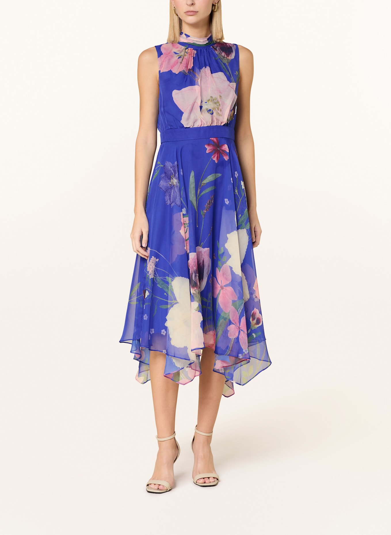 Phase Eight Schluppenkleid LUCINDA: BLAU / GRÜN / PINK