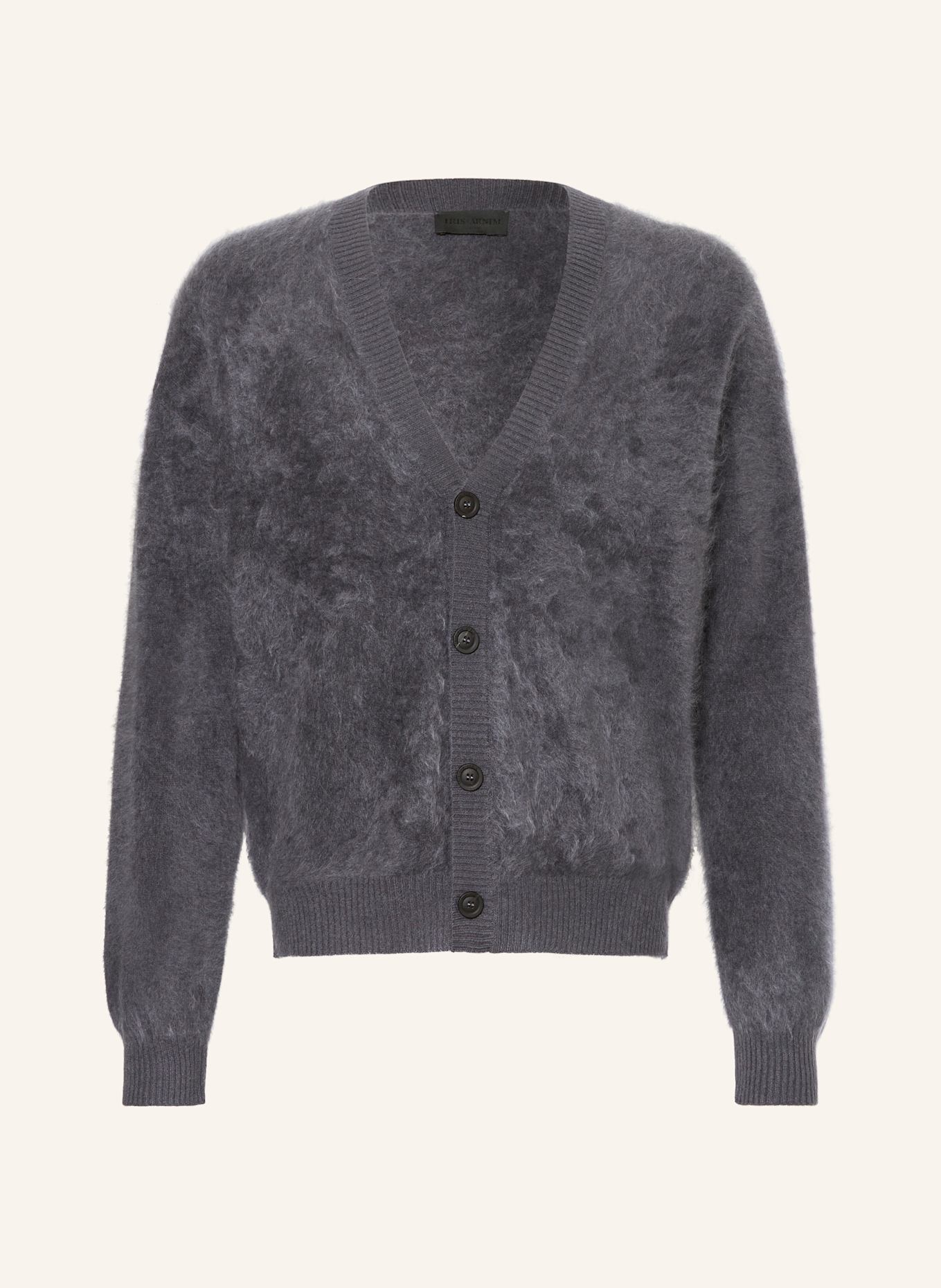 IRIS von ARNIM Strickjacke aus Cashmere: GRAU